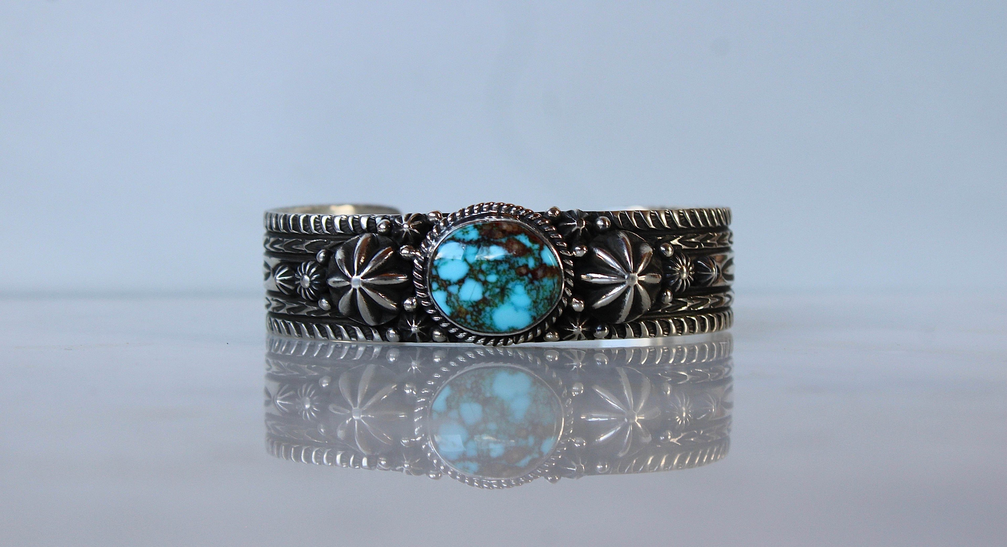 Royston Turquoise Sterling Cuff