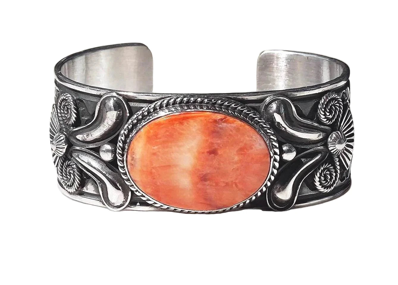 Orange Spiney Oyster Cuff