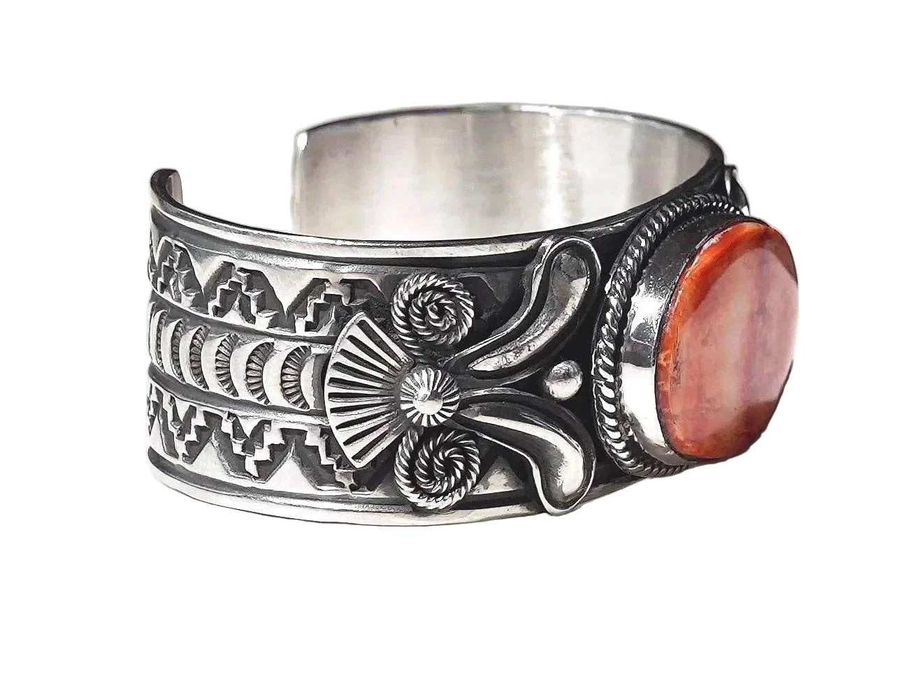 Orange Spiney Oyster Cuff