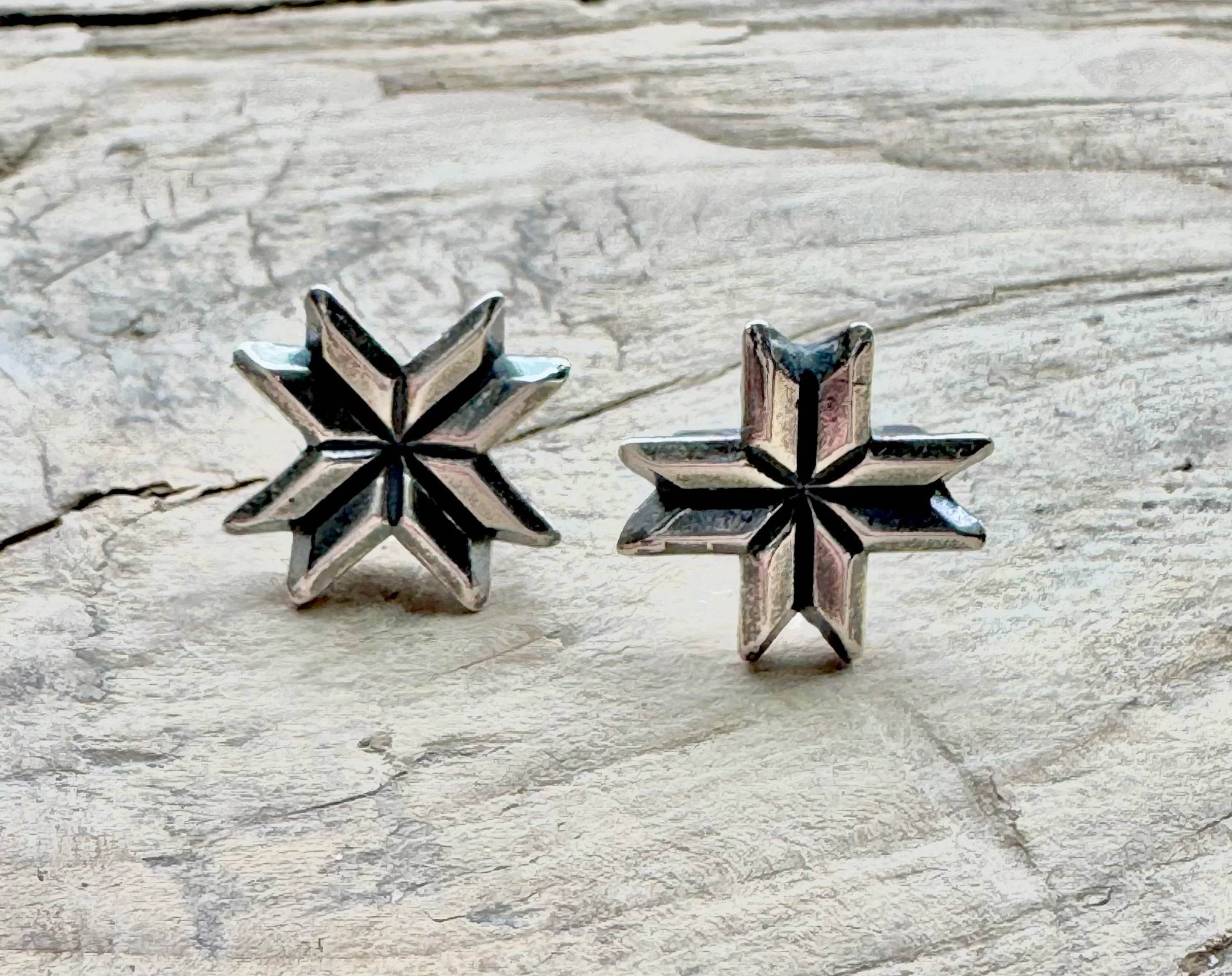 Sterling Petite Star Post ASEP Designs