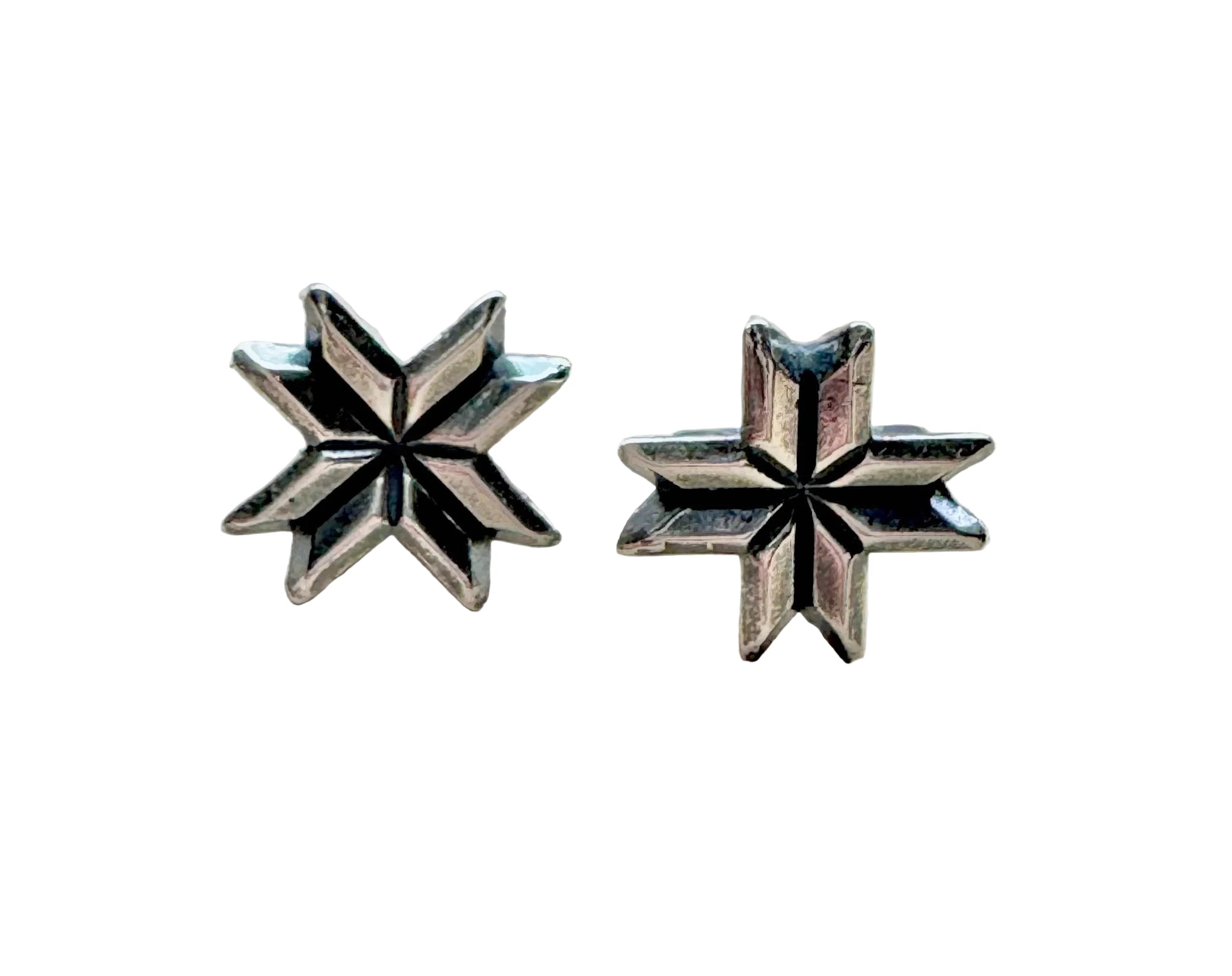 Sterling Petite Star Post ASEP Designs