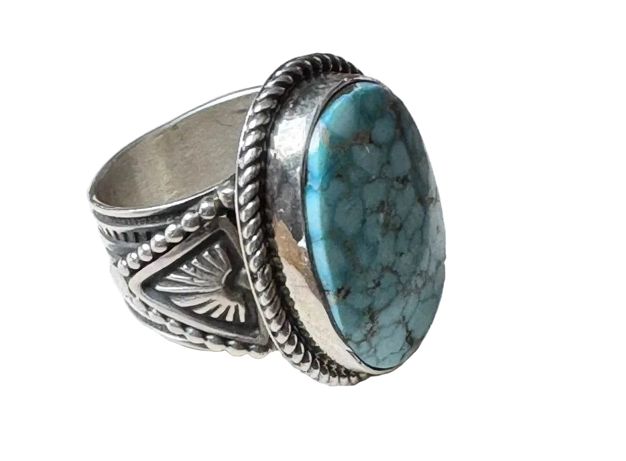 Albert Jake Kingman Turquoise Ring