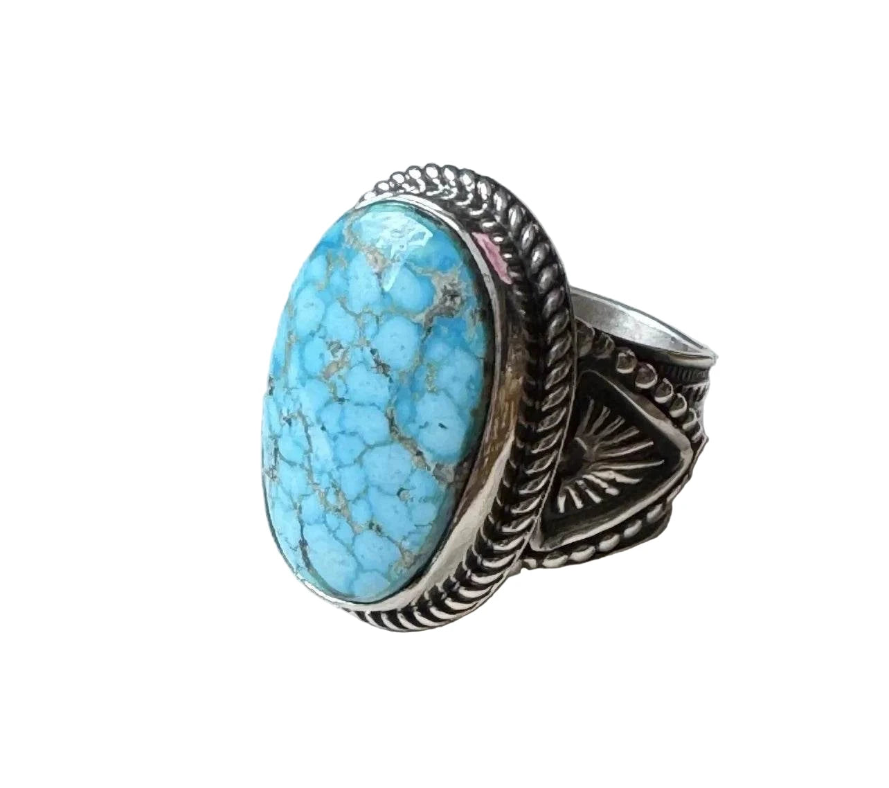 Albert Jake Kingman Turquoise Ring
