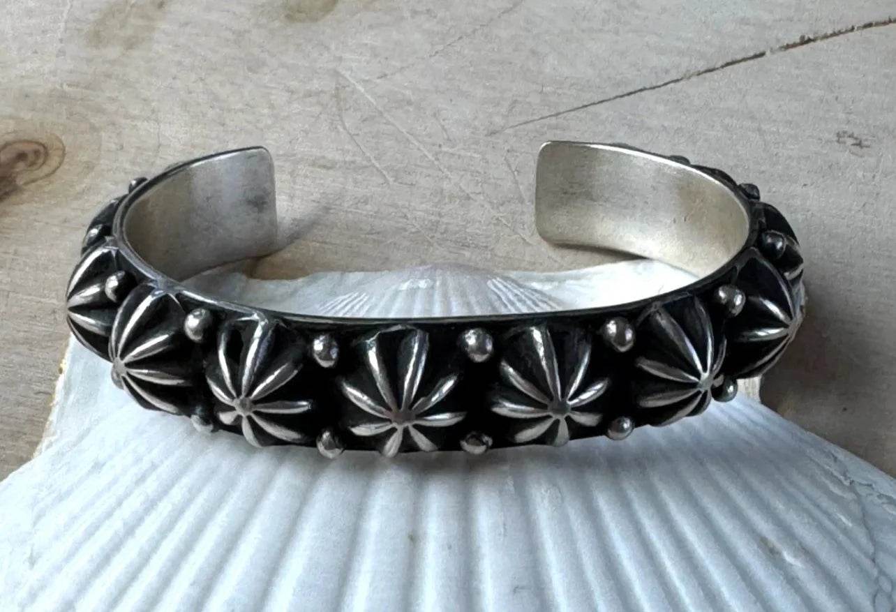 Happy Piasso Sterling Star Cuff