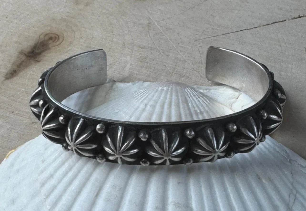 Happy Piasso Sterling Star Cuff