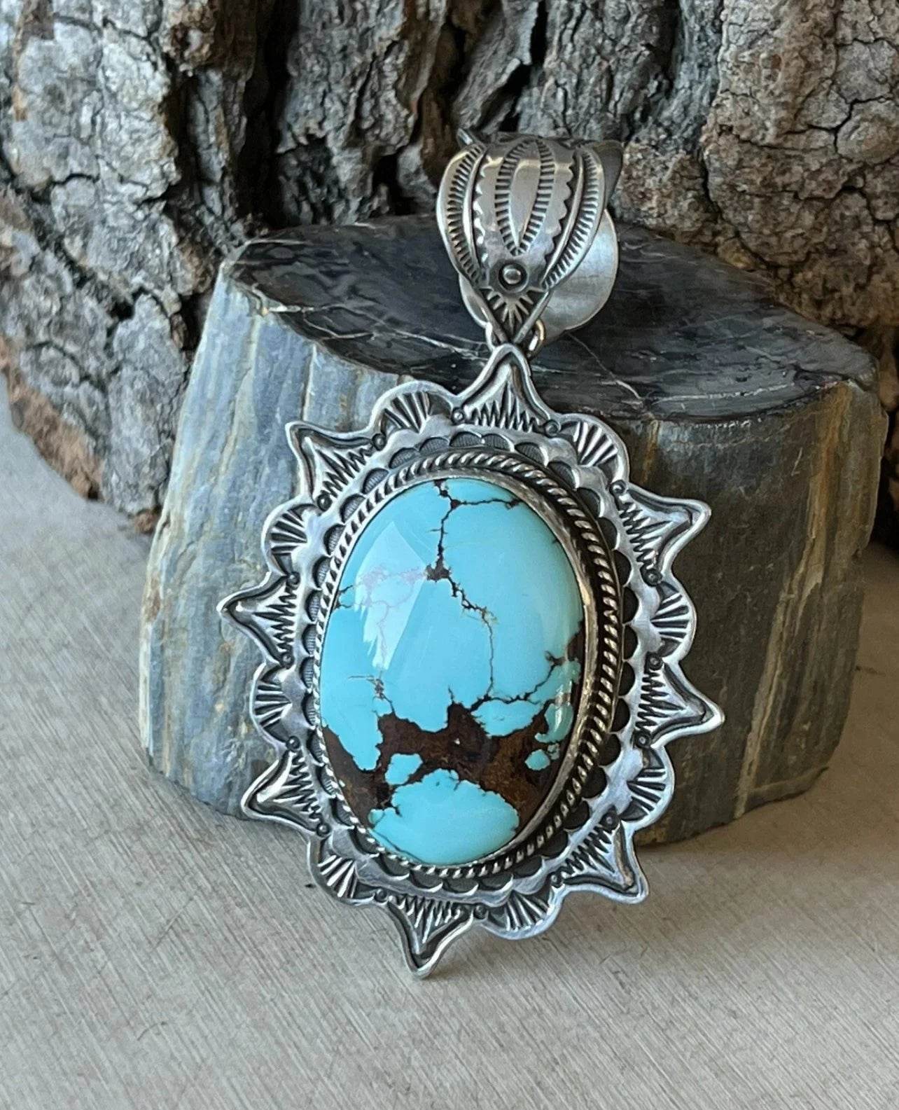 Royston Turquoise Pendant