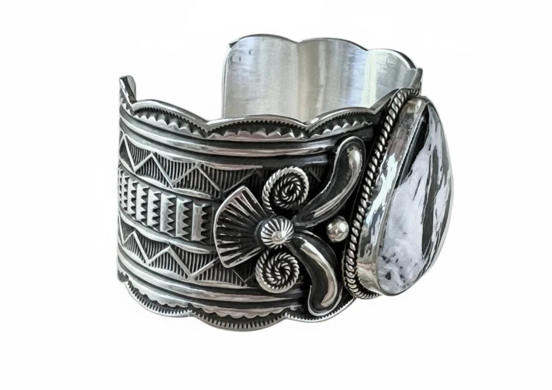 White Buffalo Cuff