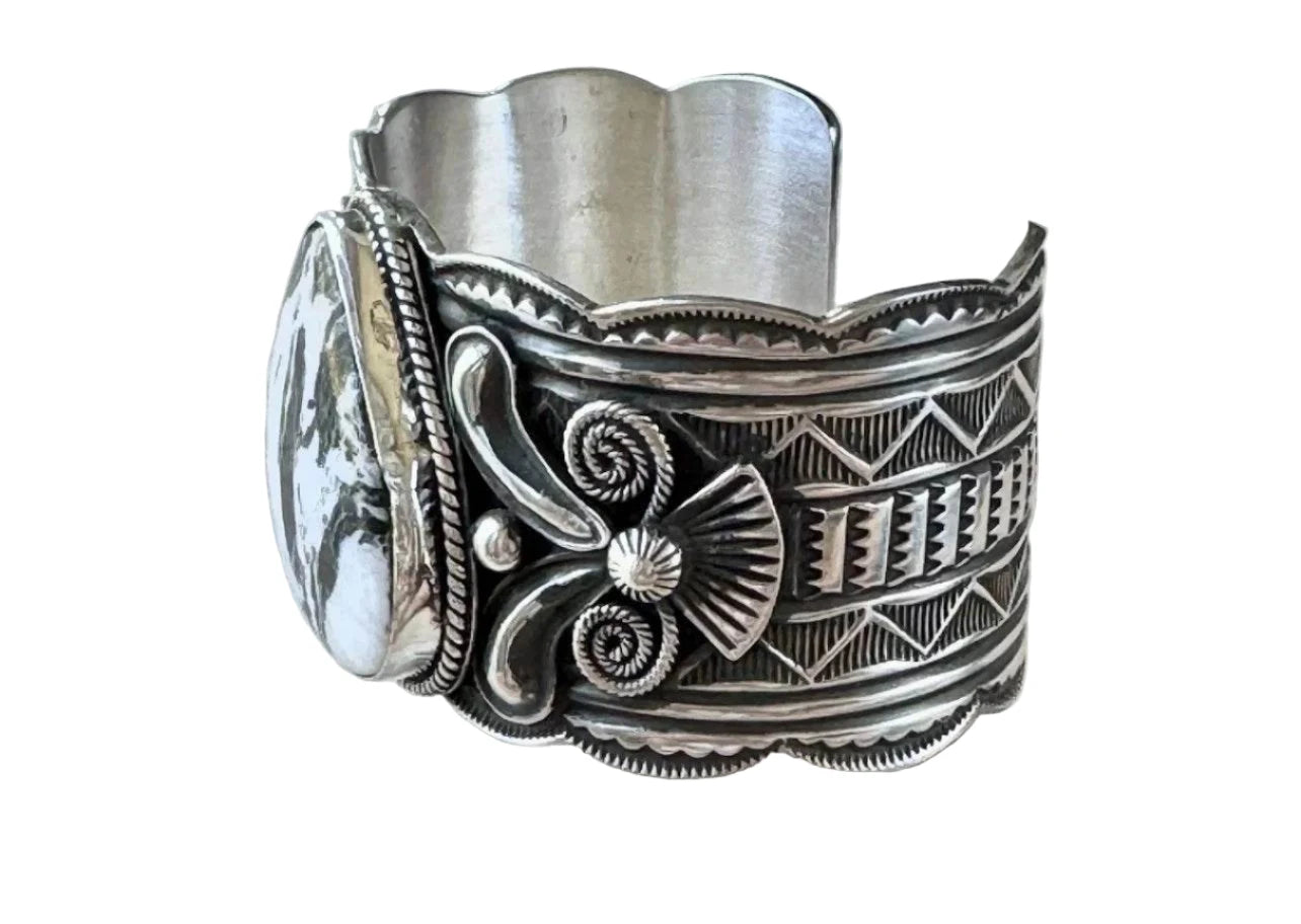White Buffalo Cuff