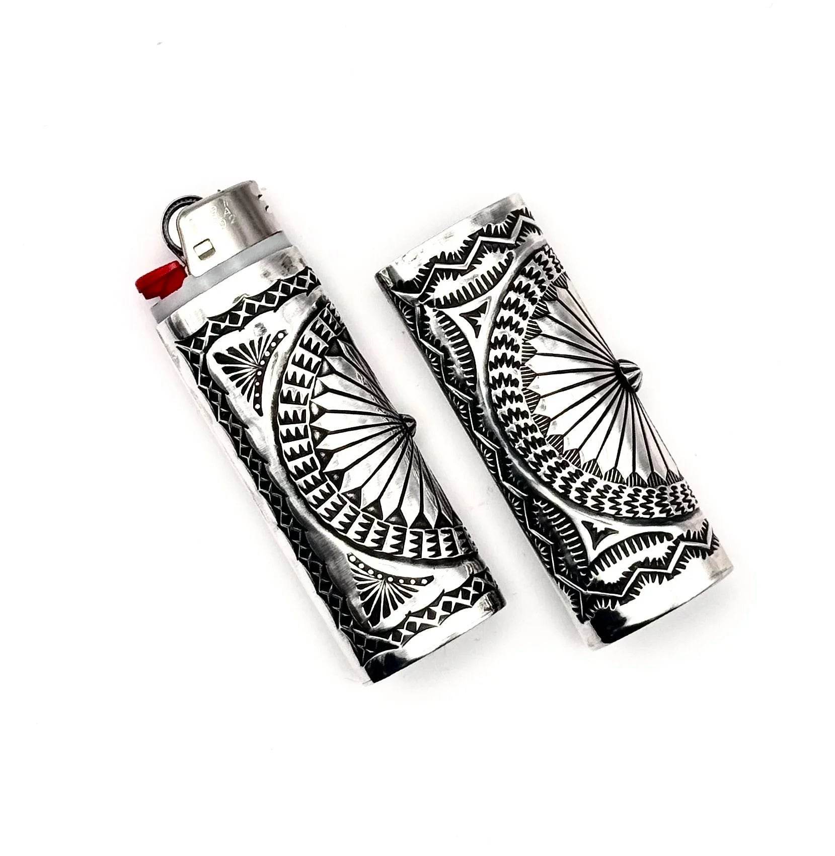 BIC Sterling Lighter Case *Right in Photo*