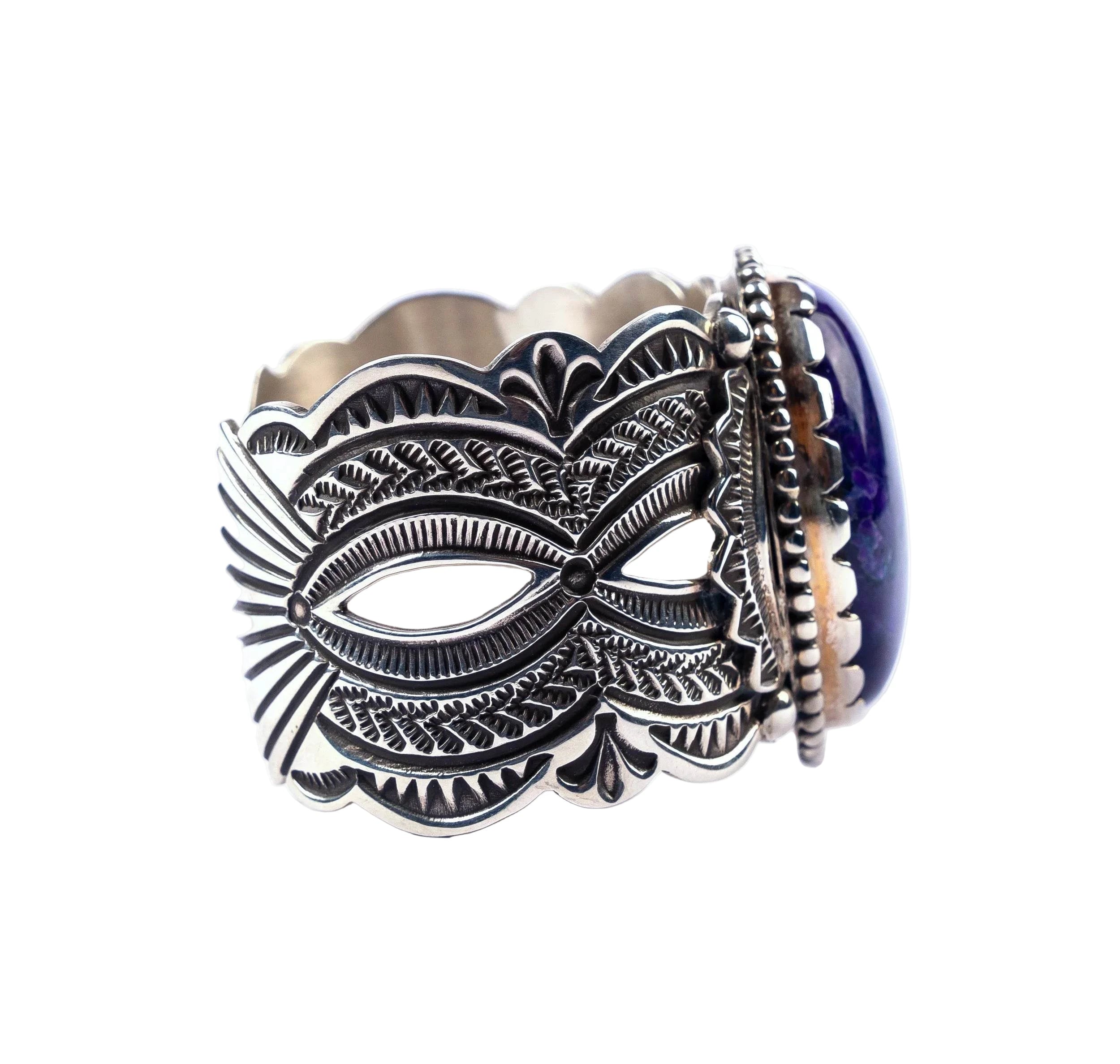 Sugilite Sterling Cuff
