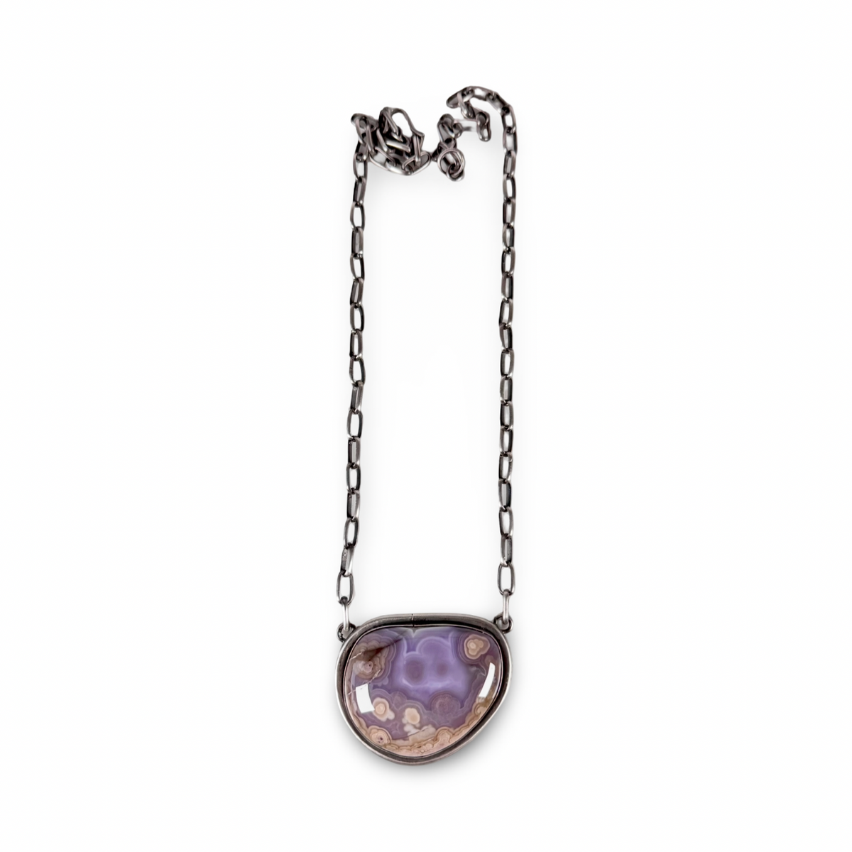 ColoradoJo CoJo Collective x Leigha Cleveland Coyamito Agate Necklace front view