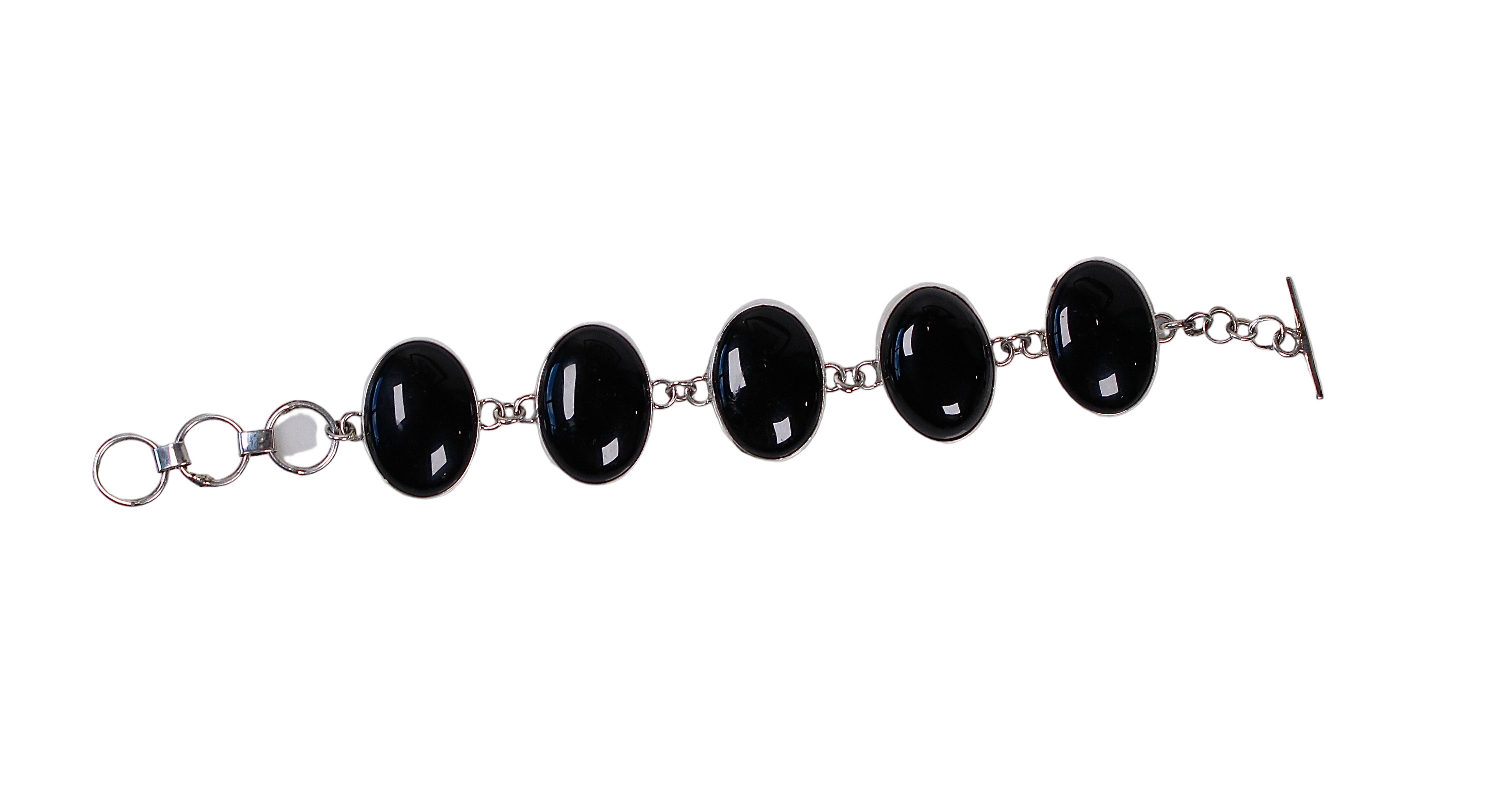 Linda Yazzie Onyx Bracelet