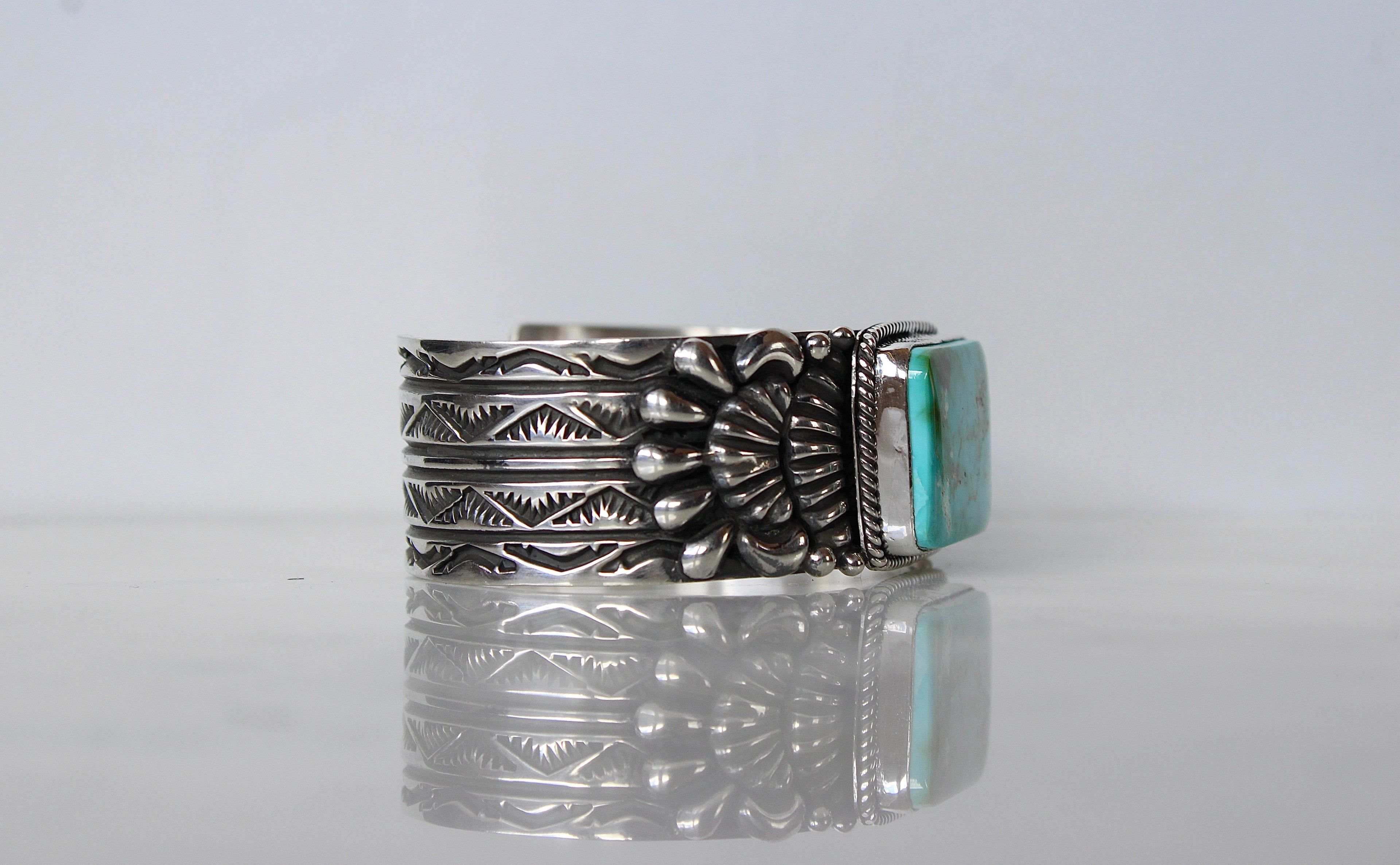 Royston Turquoise Sterling Cuff