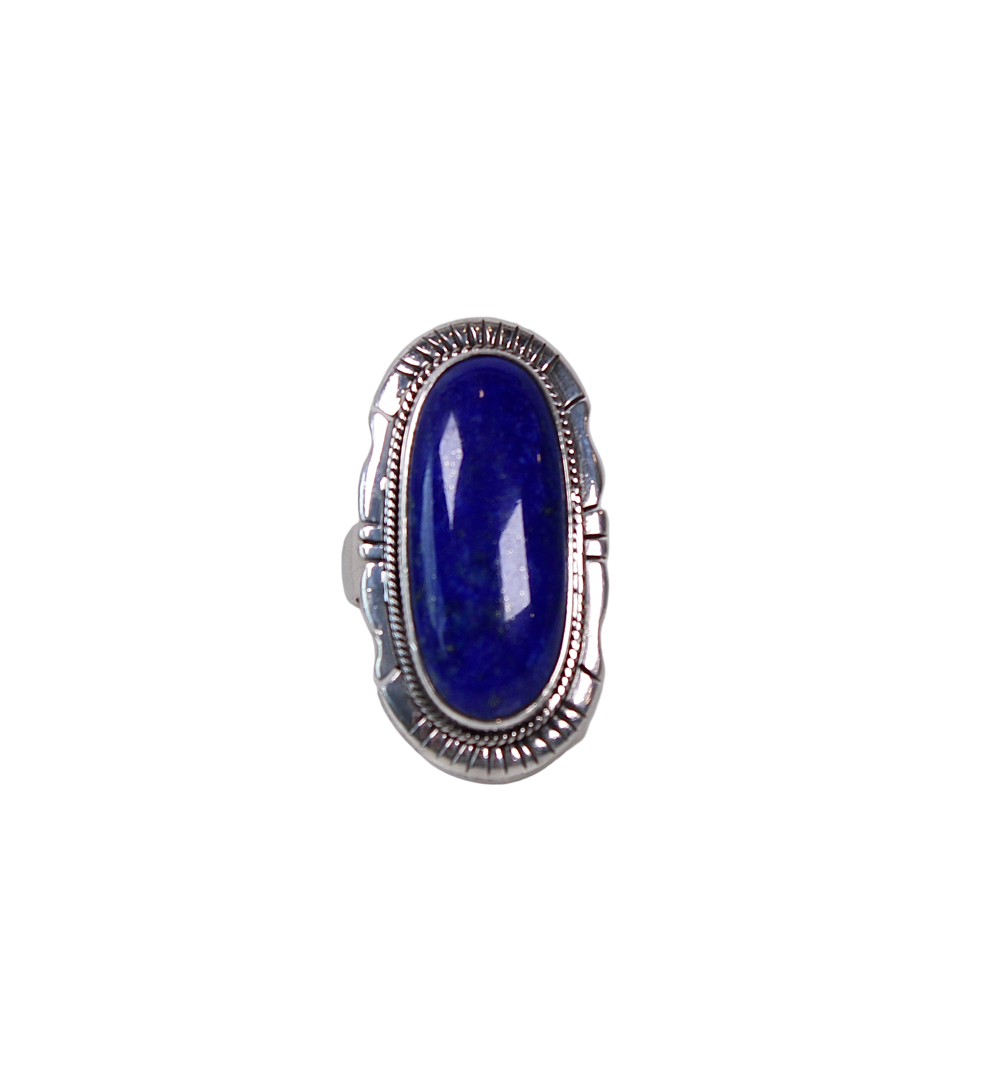 KZ Lapis Oval Ring