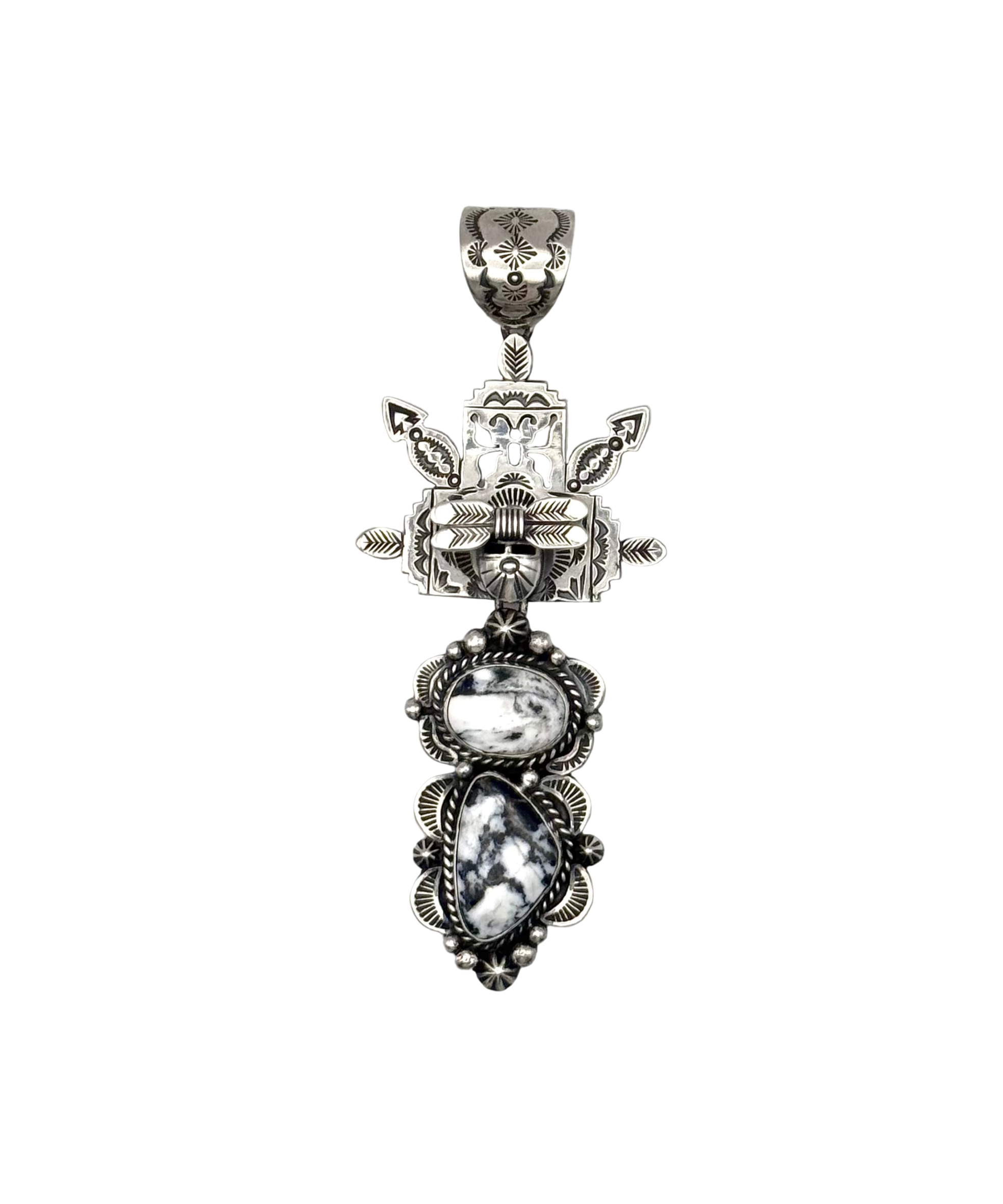 Freddy Charley Butterfly Maiden Kachina Pendant #7