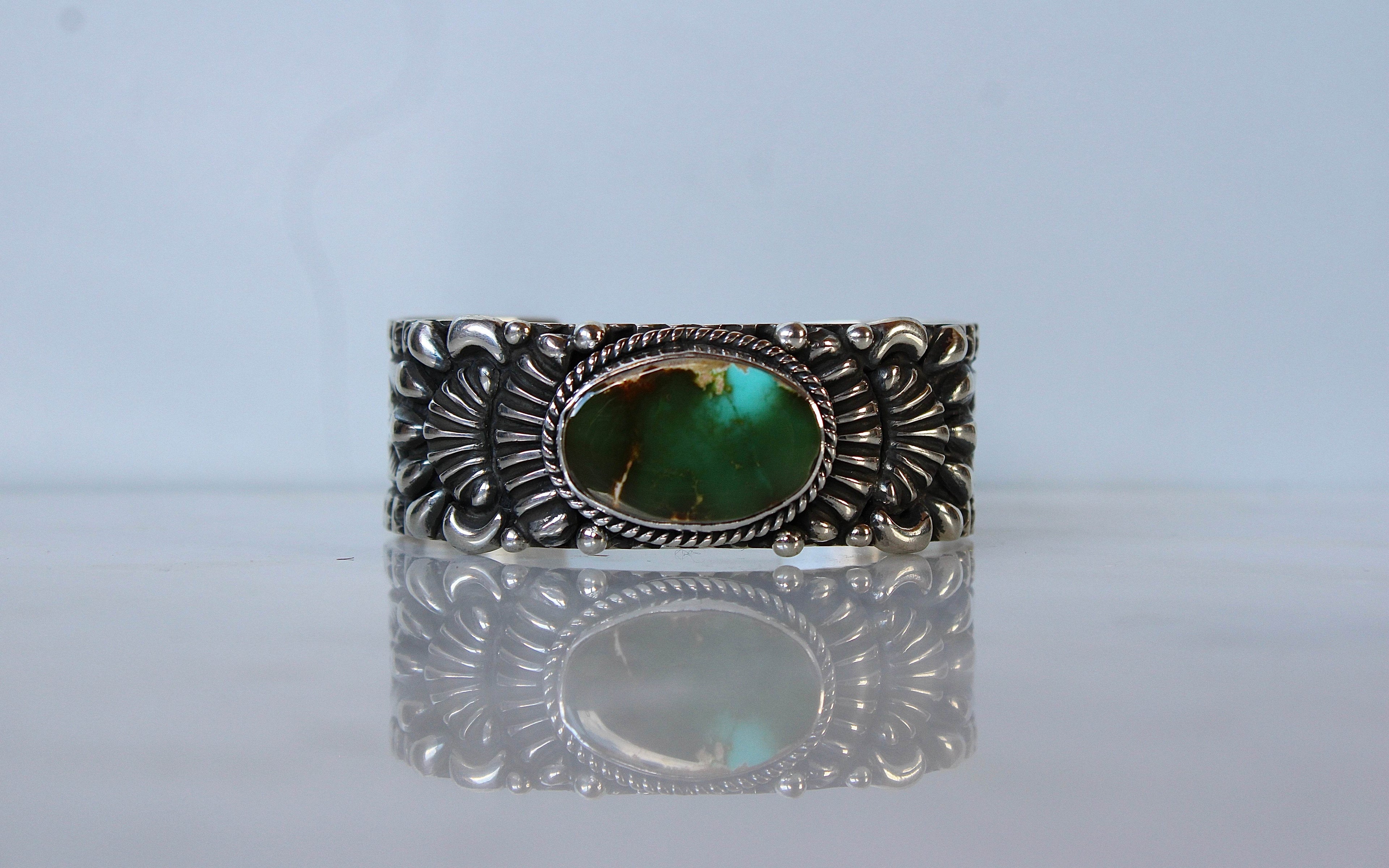 Royston Turquoise Sterling Cuff