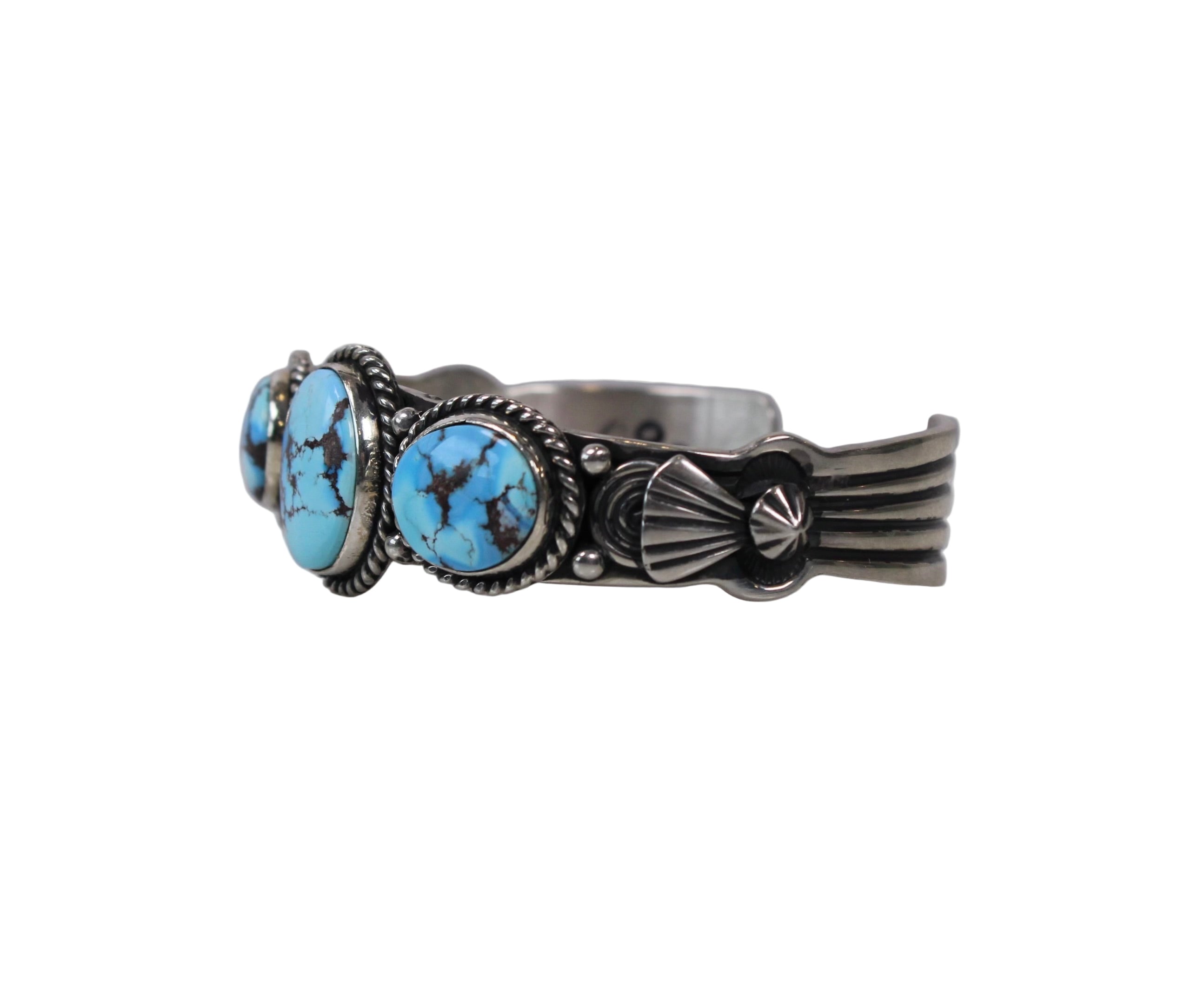 J Nelson Golden Hills Turquoise Cuff