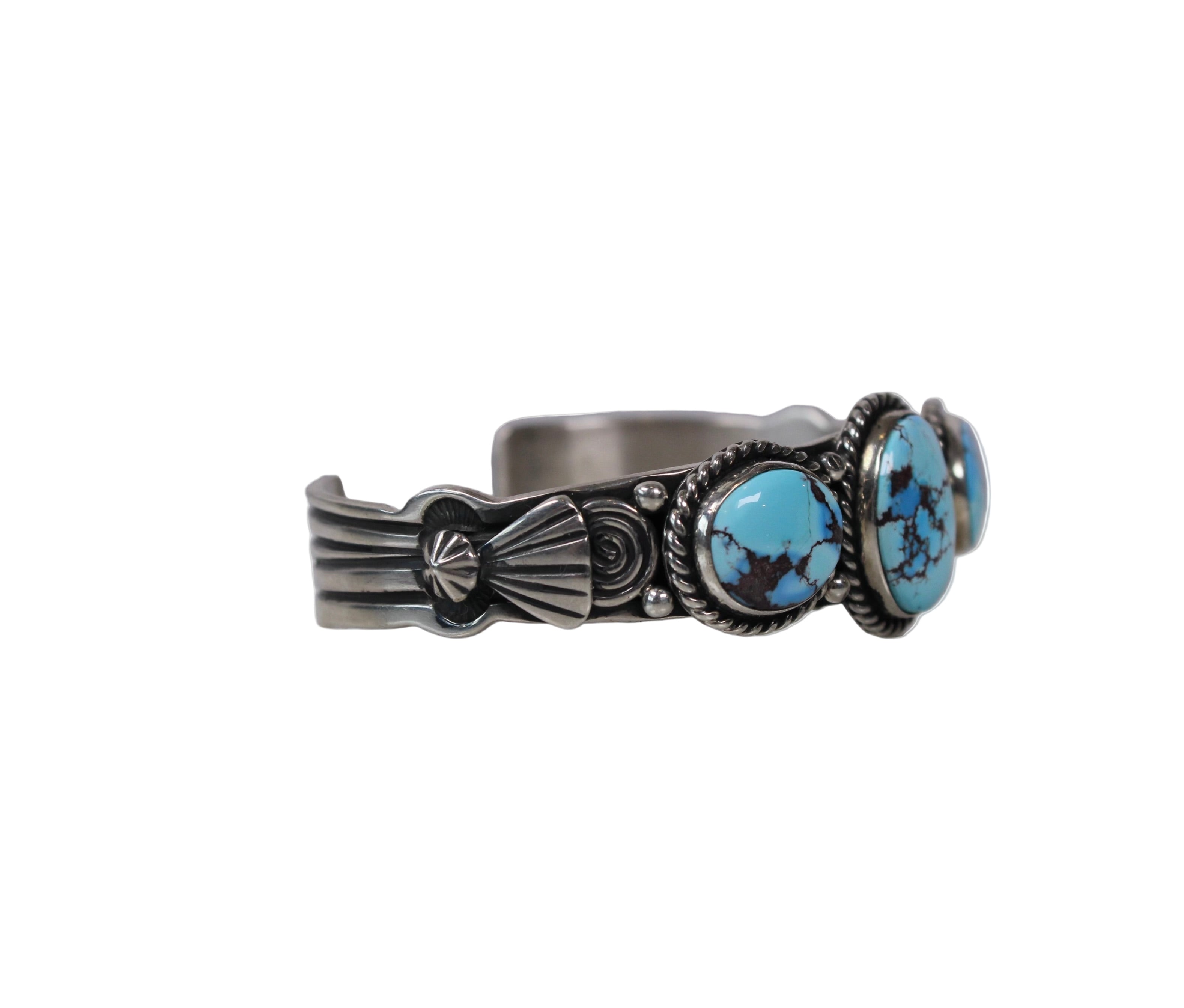 J Nelson Golden Hills Turquoise Cuff