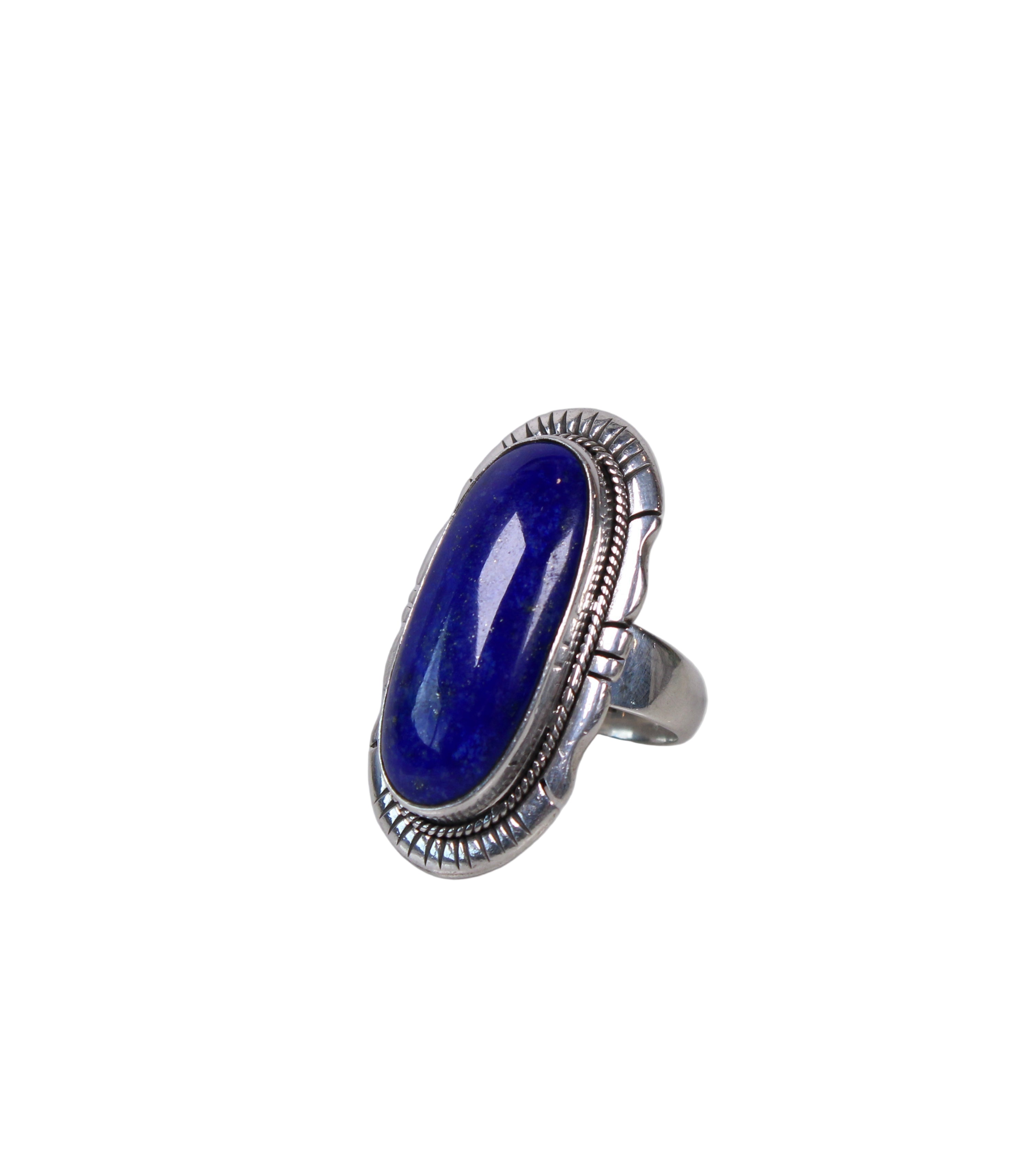 KZ Lapis Oval Ring