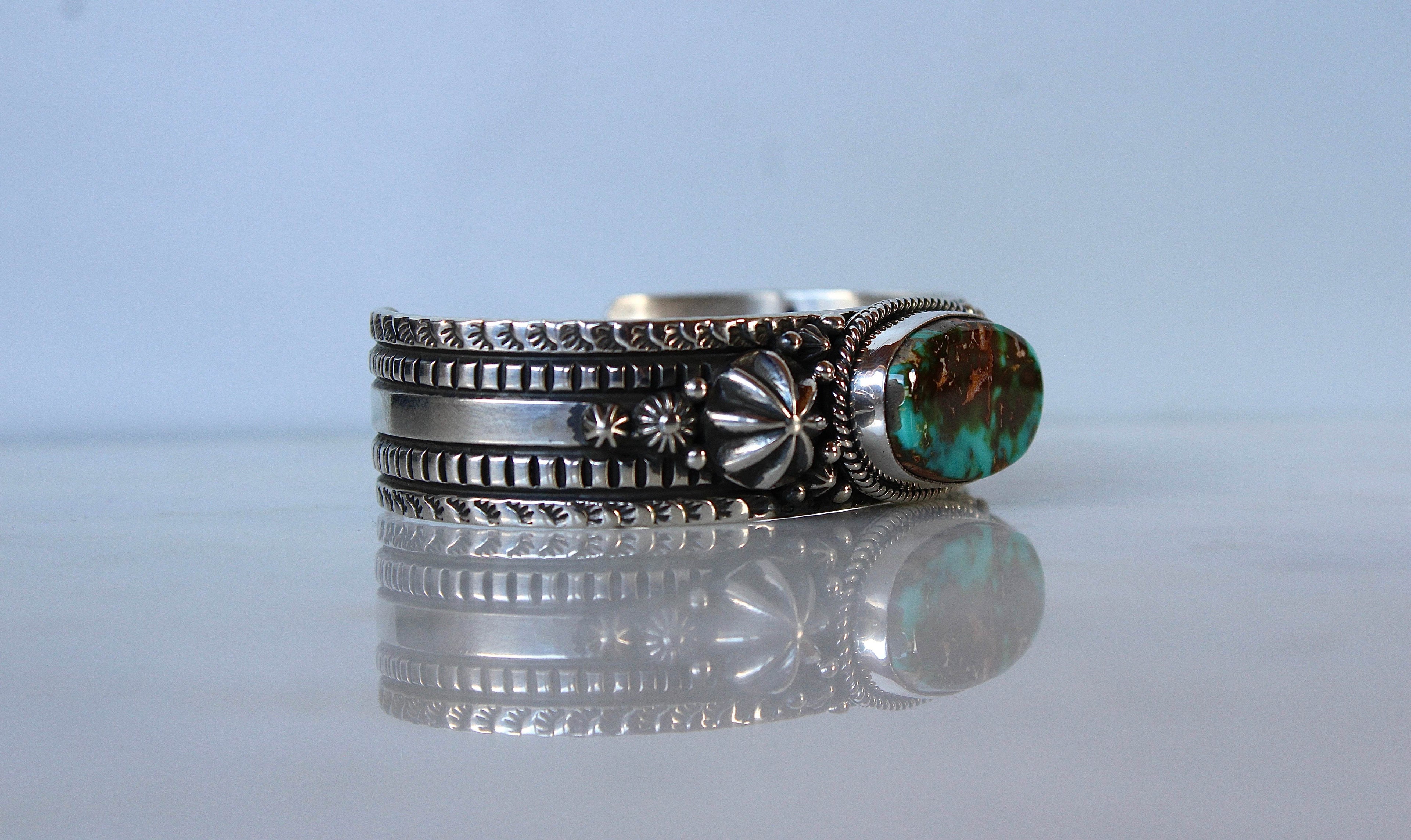 Royston Turquoise Sterling Cuff