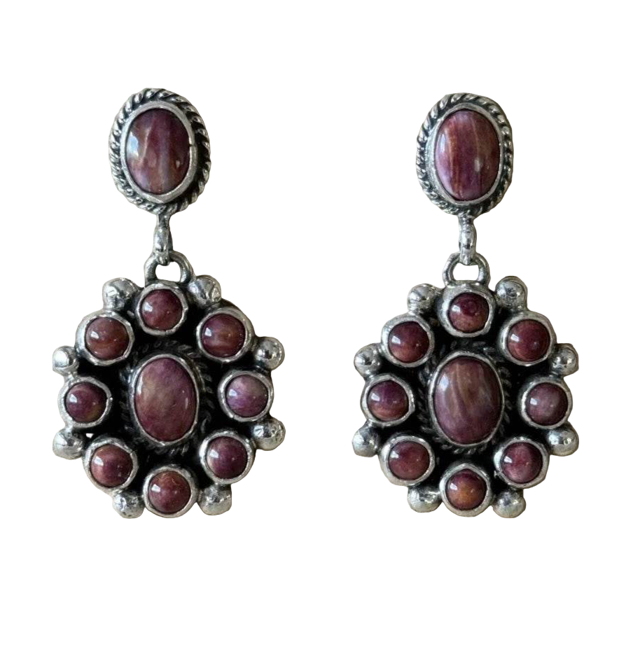 Linda Yazzie Cluster Earrings