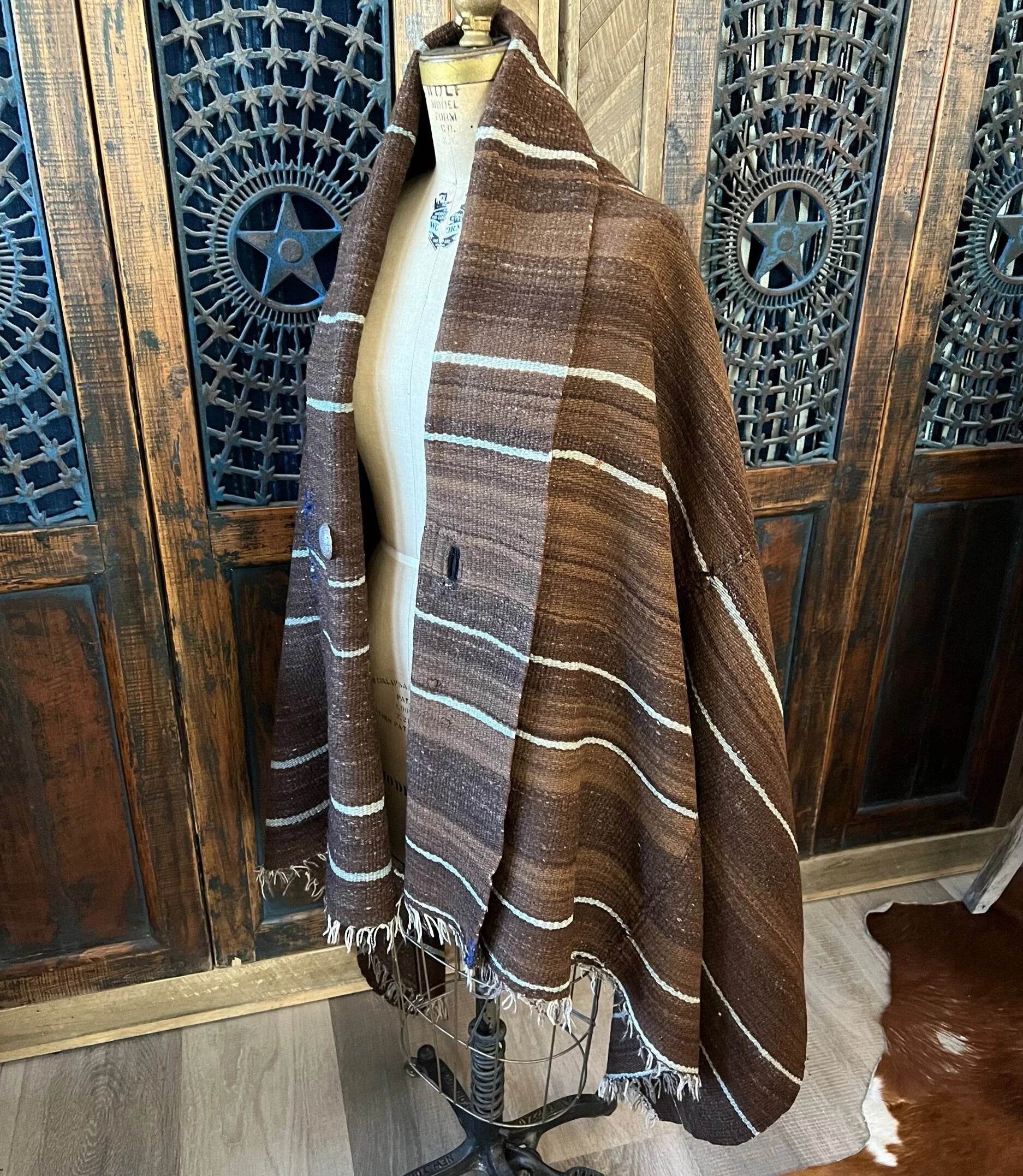 Wearing Blanket Navajo
