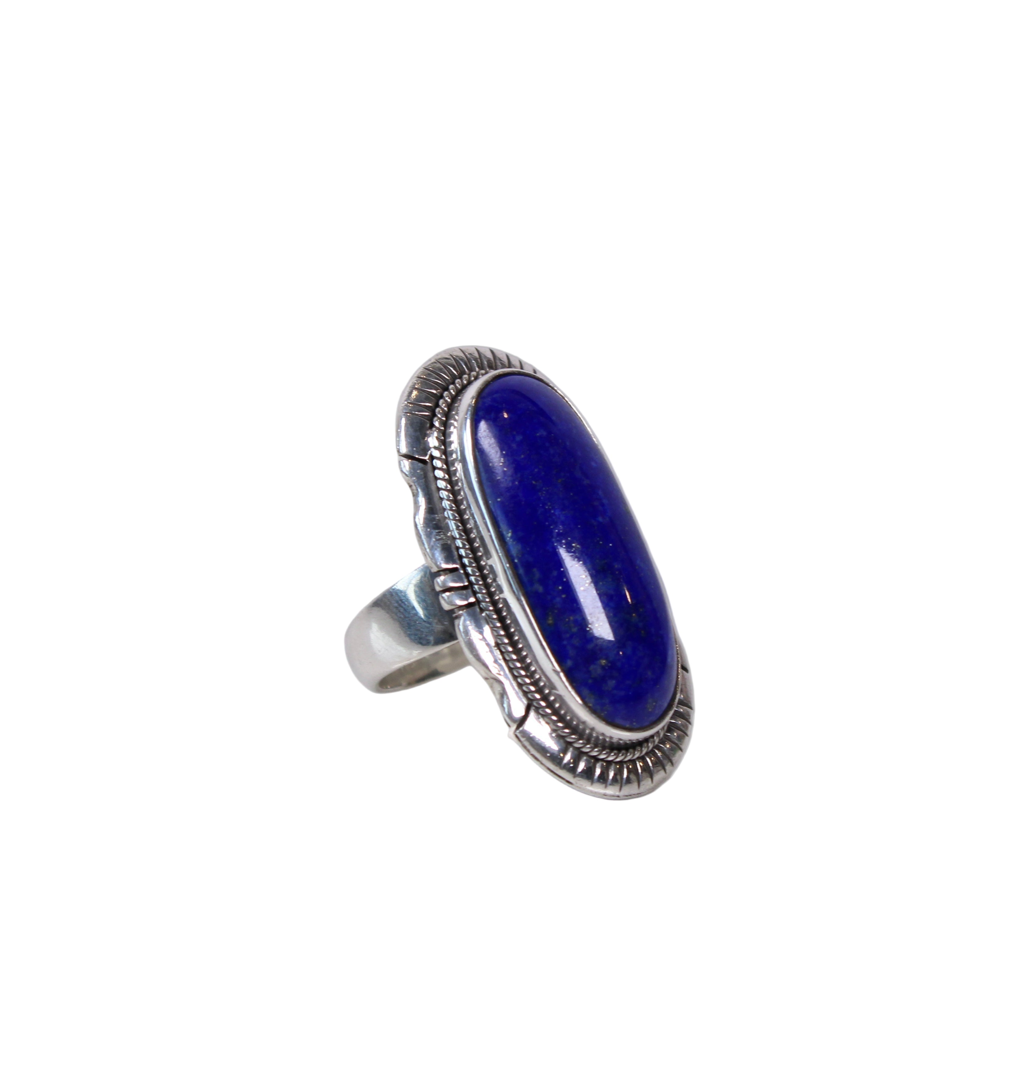 KZ Lapis Oval Ring