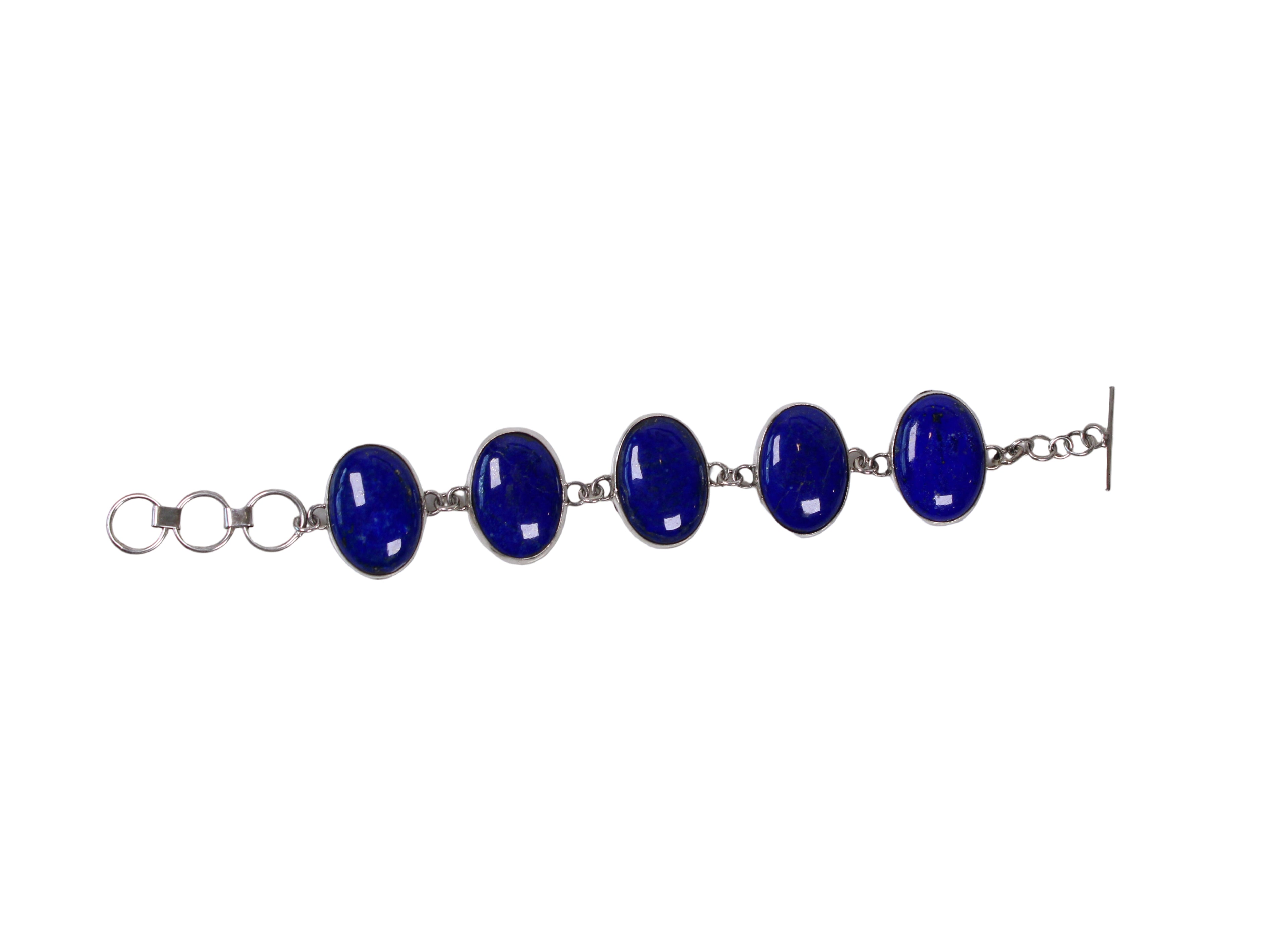Linda Yazzie Lapis Bracelet