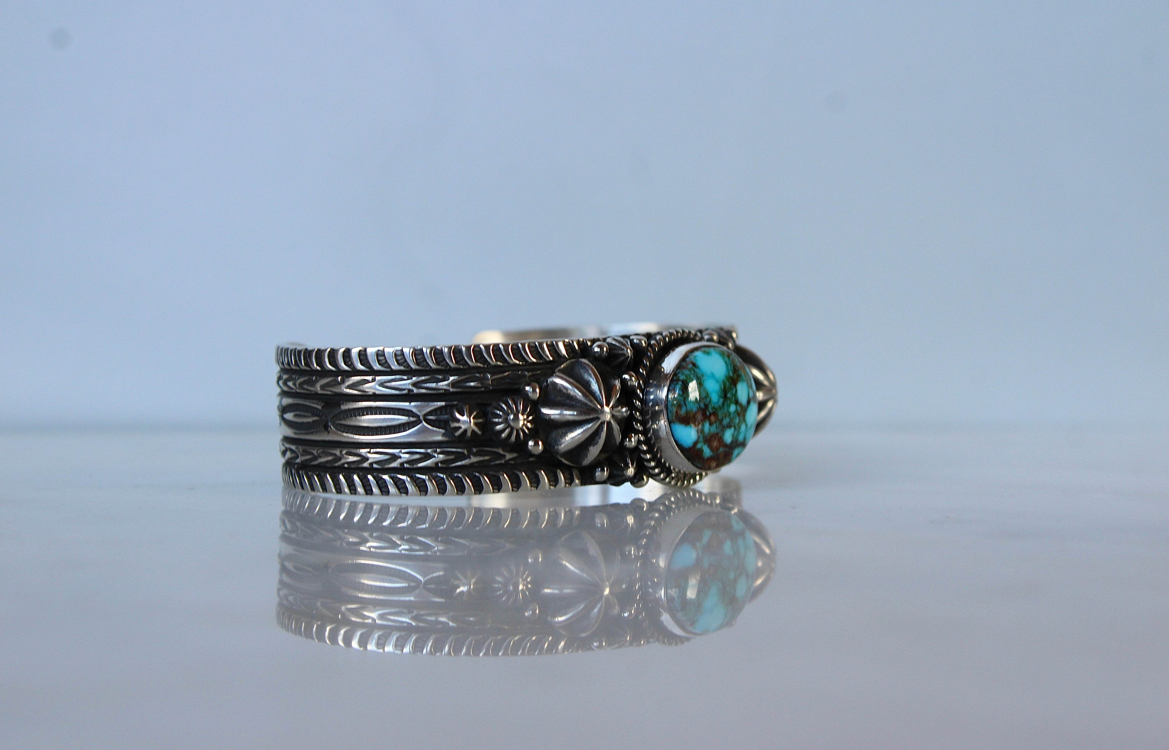 Royston Turquoise Sterling Cuff