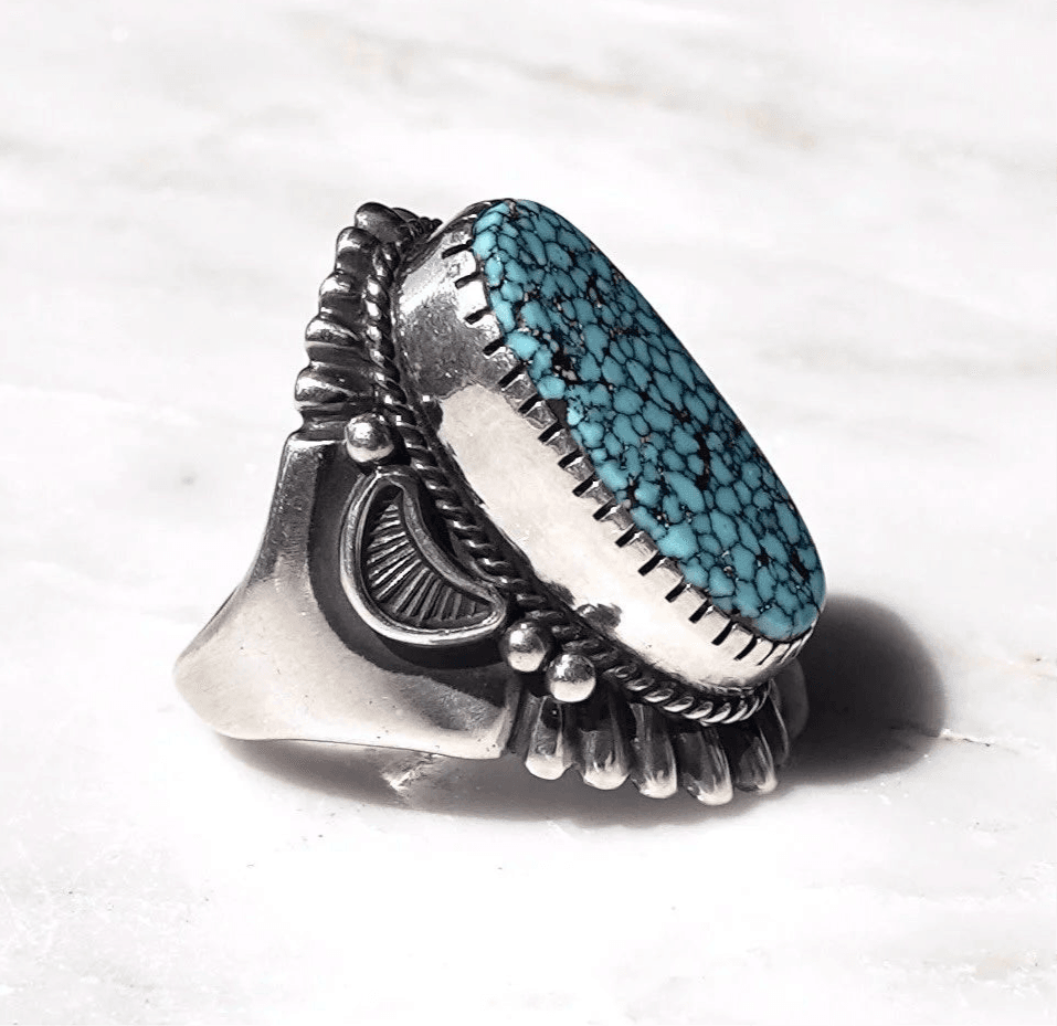 Kingman Turquoise Ring
