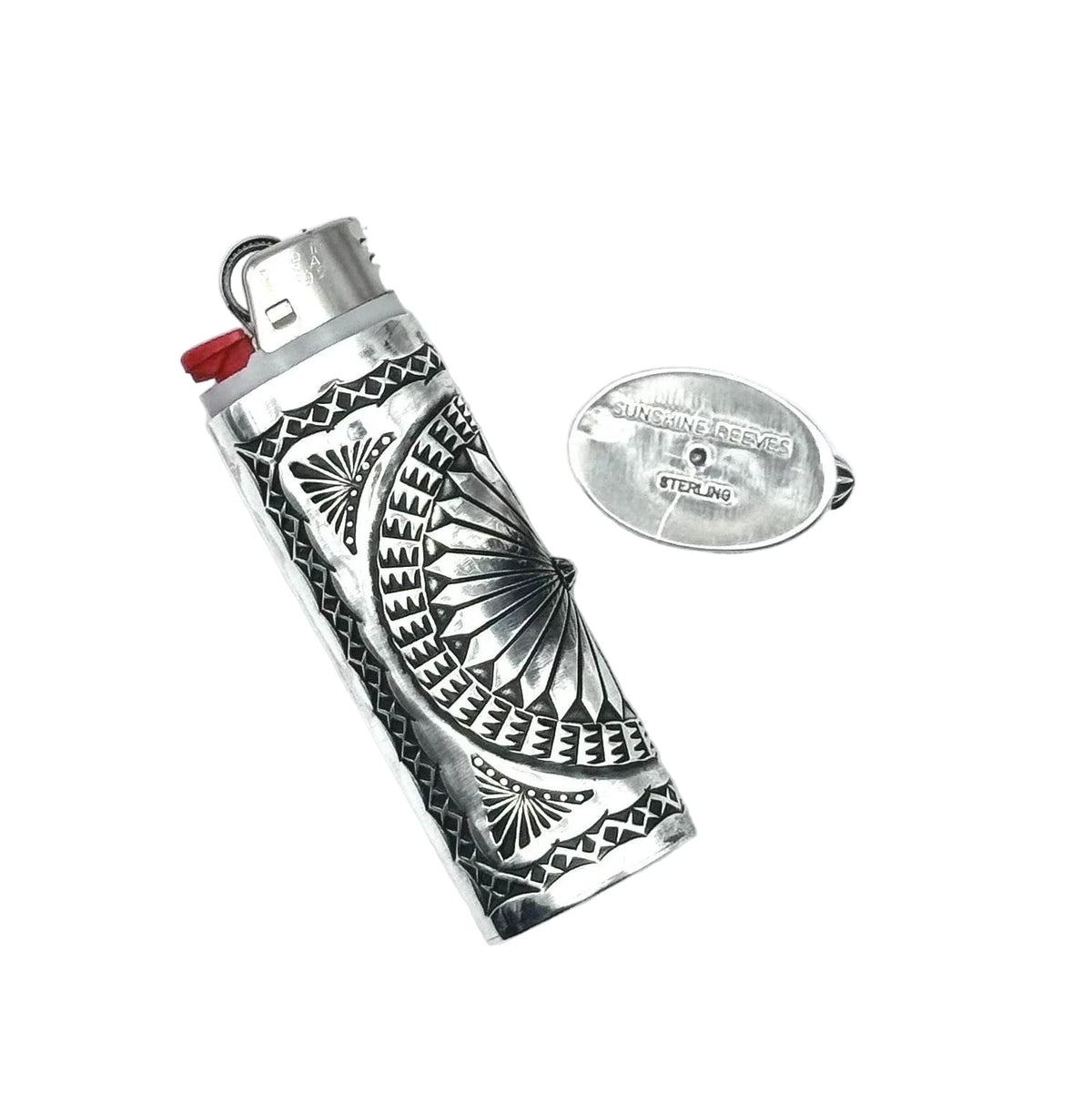 ColoradoJo BIC Hallmarked Sterling Lighter Case *single product* 