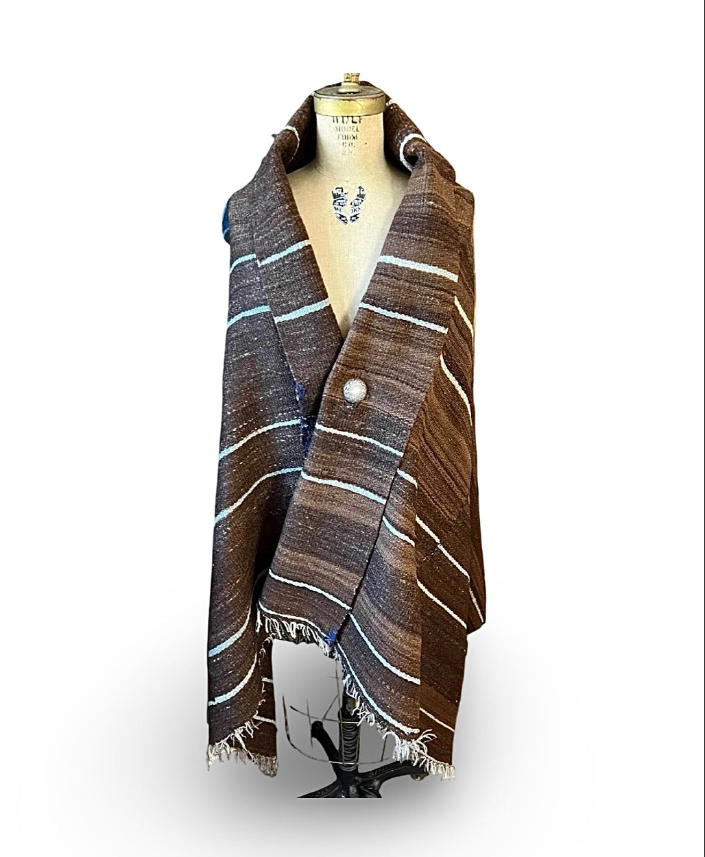 ColoradoJo Wearing Blanket Navajo c. 1880’s full front view