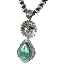 ColoradoJo Freddy Charley SunFace Kachina Maiden Pendant front view