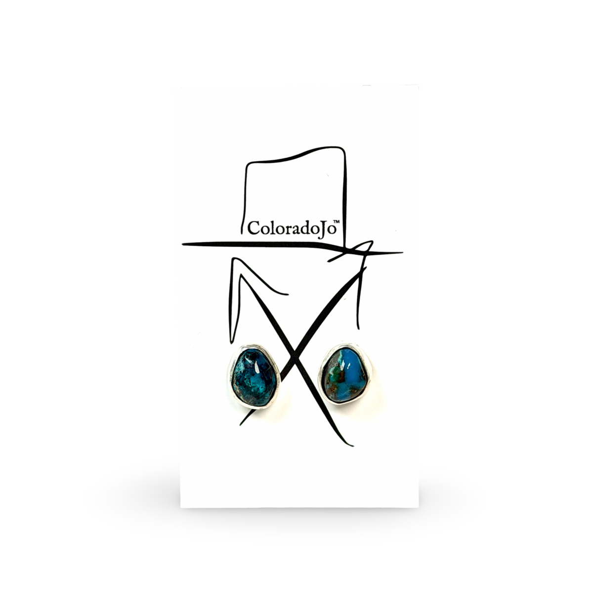ColoradoJo CoJo Collective X Leigha Cleveland Agate Earrings front view