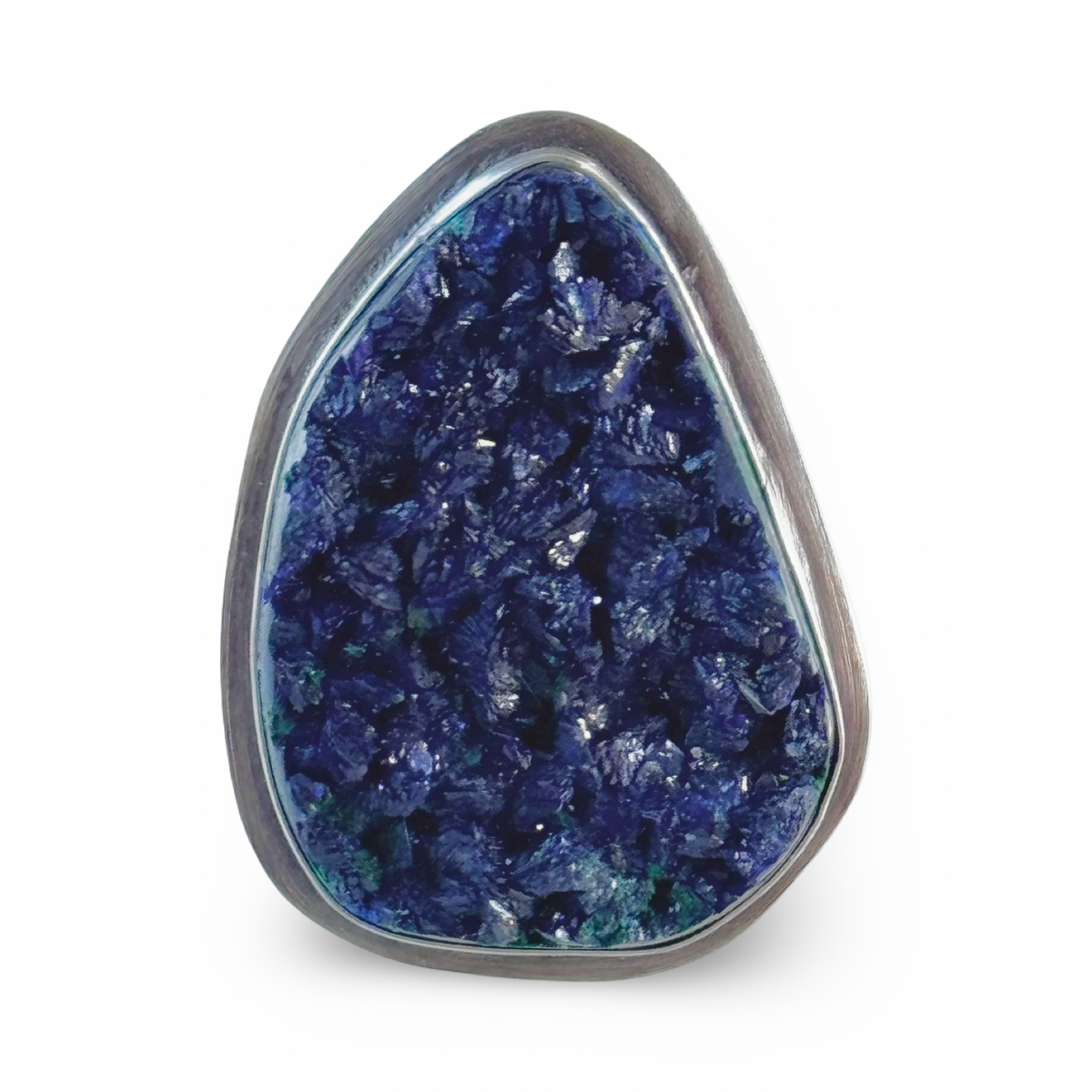 ColoradoJo CoJo Collective x Leigha Cleveland Azurite Ring front view