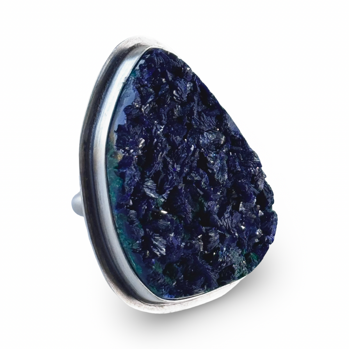 ColoradoJo CoJo Collective x Leigha Cleveland Azurite Ring side view