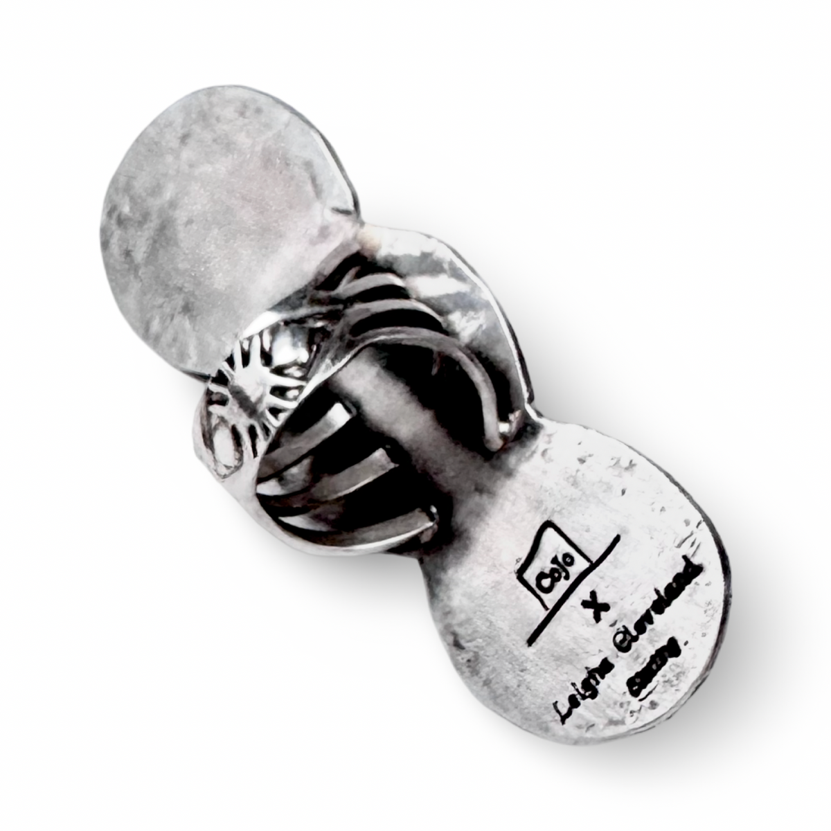 ColoradoJo CoJo Collective x Leigha Cleveland Carico Lake Turquoise Ring hallmark view