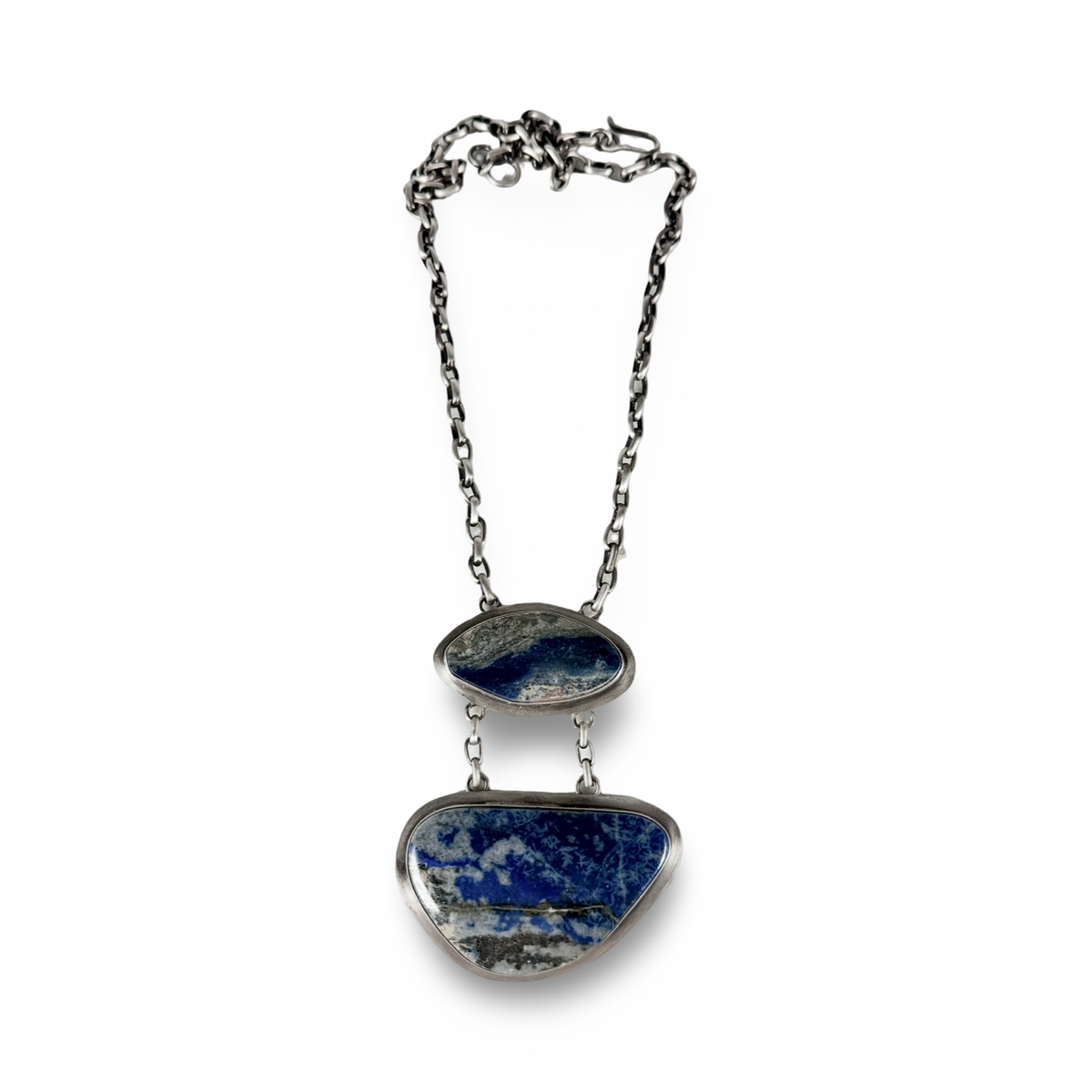 ColoradoJo CoJo Collective x Leigha Cleveland Colorado Lapis Necklace front view