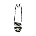ColoradoJo CoJo Collective x Leigha Cleveland Petrified Wood Necklace full front view