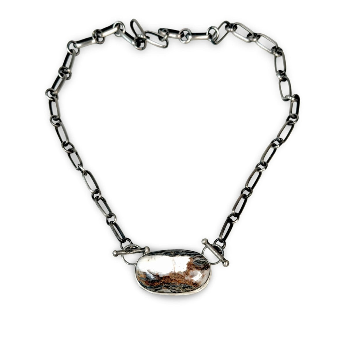 ColoradoJo CoJo Collective X Leigha Cleveland White Buffalo Necklace front view