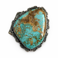 ColoradoJo Matthew Charley Signature Royston Turquoise Cuff front view 