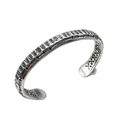 ColoradoJo Sunshine Reeves Hand-stamped Sterling Cuff #2
