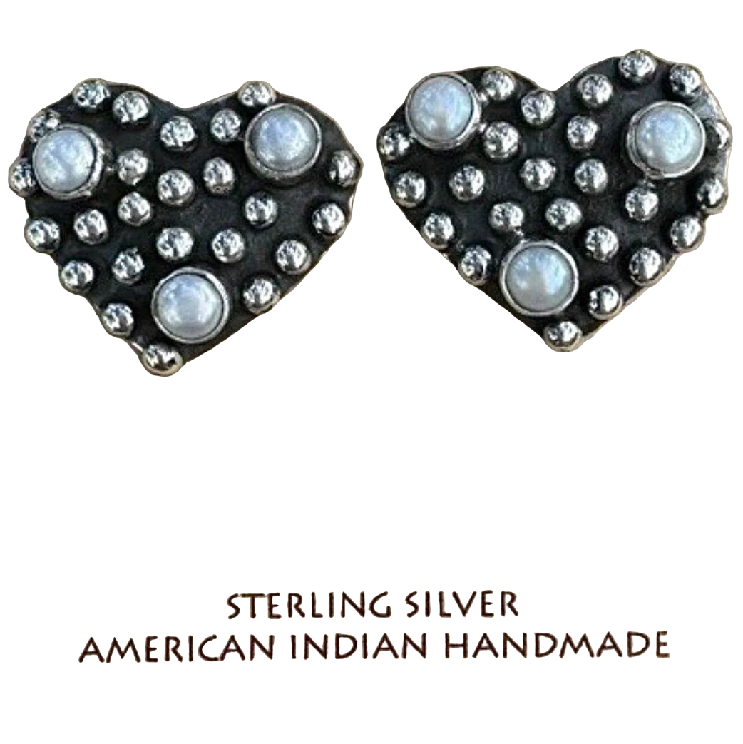 Geneva Apachito Heart Earrings