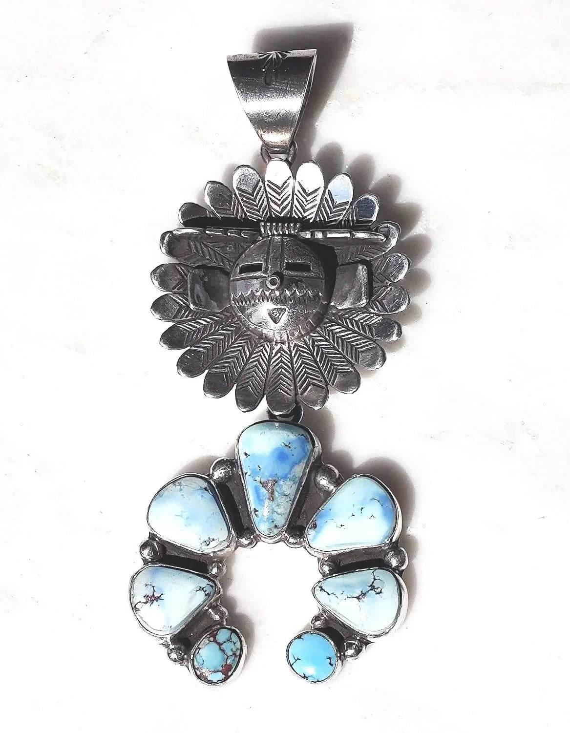 Golden Hills Turquoise Pendant