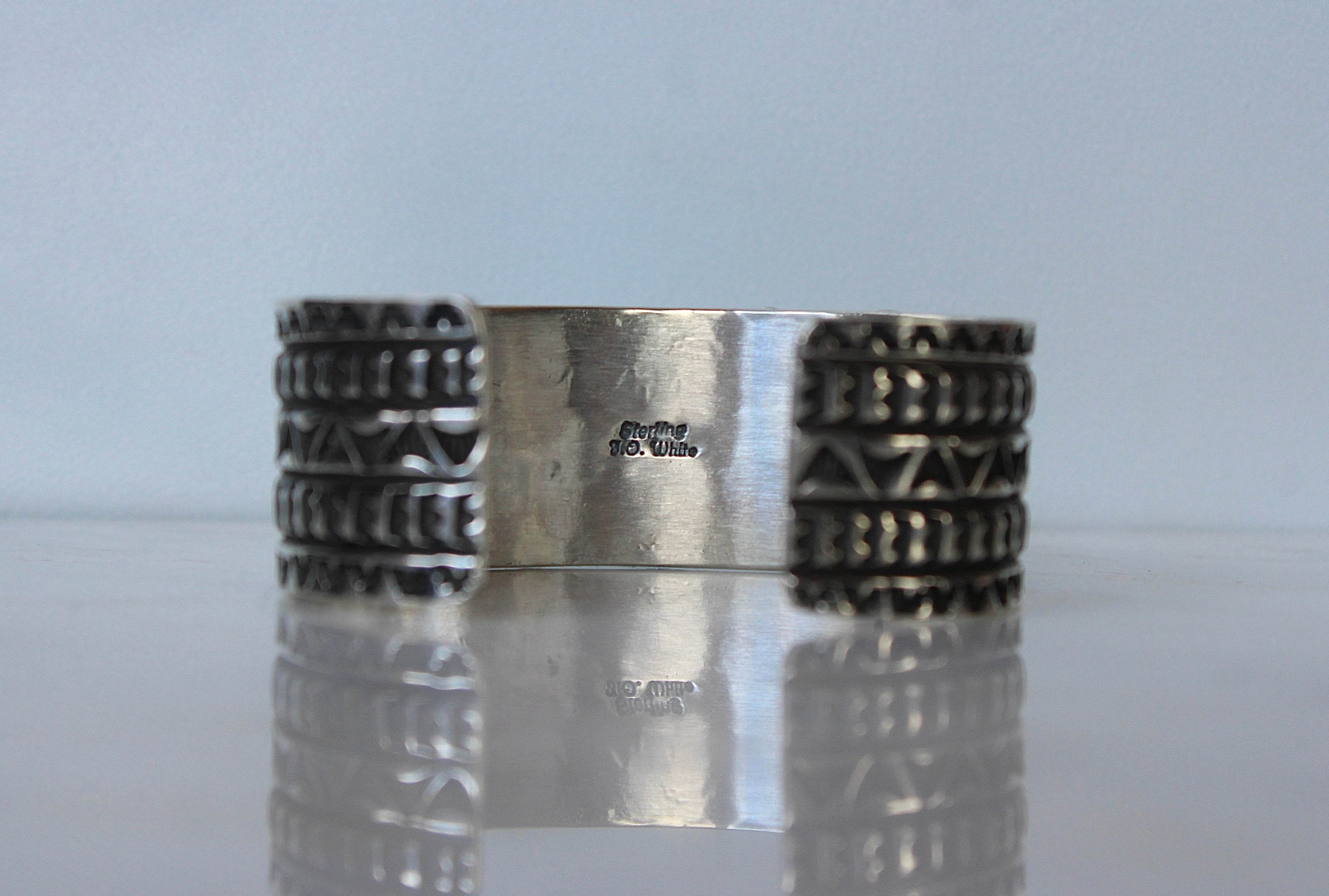 #8 Turquoise Sterling Cuff