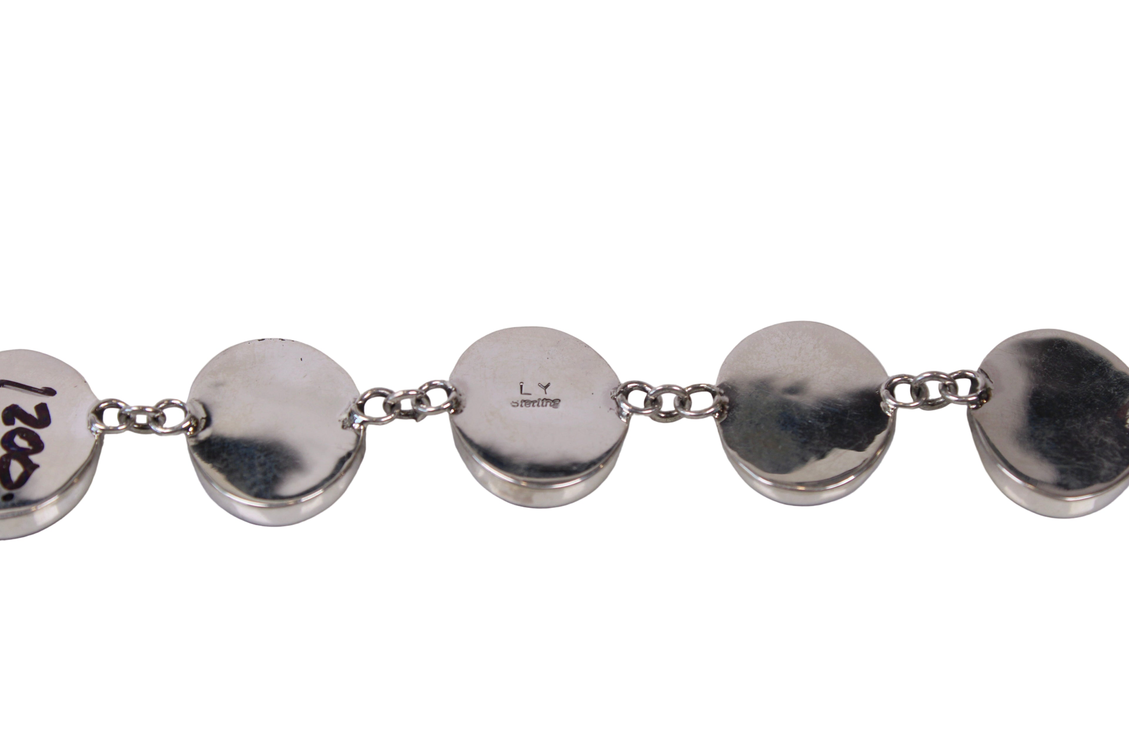 Linda Yazzie Lapis Bracelet