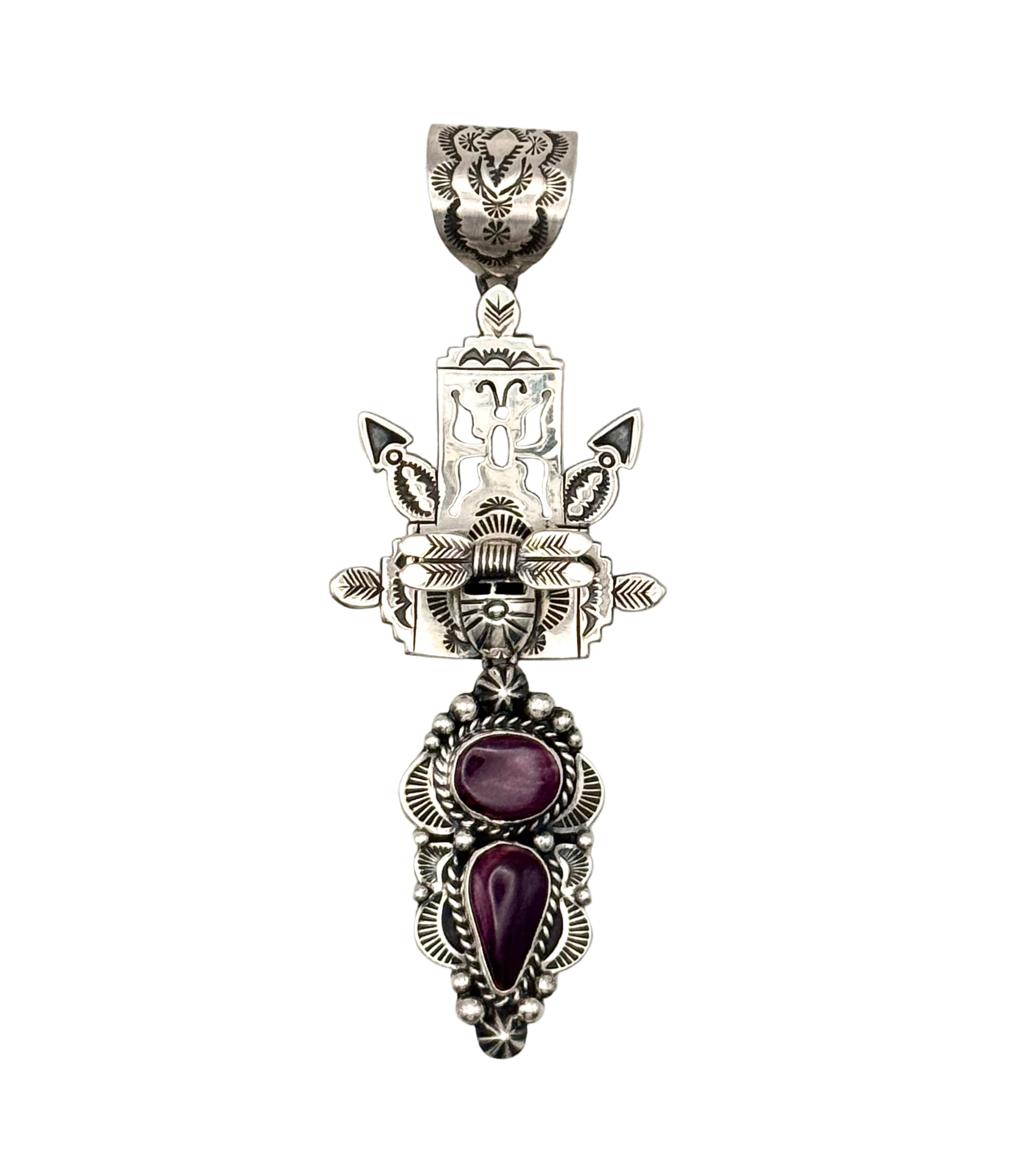 Freddy Charley Butterfly Maiden Kachina Pendant #8