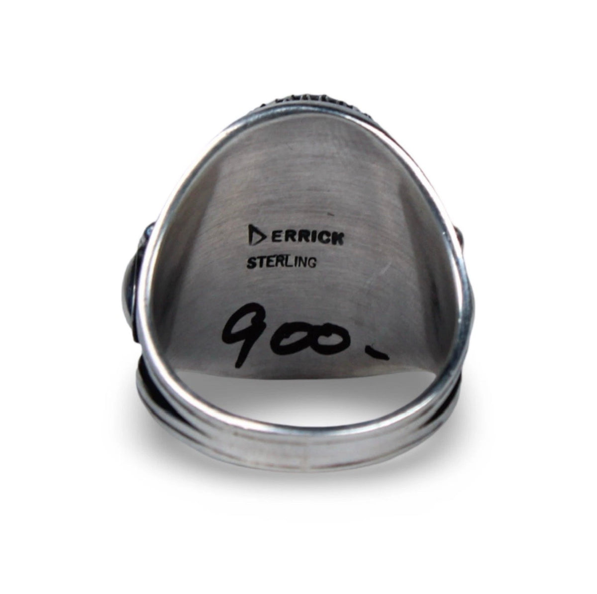 Derrick Gordon Silver & Onyx Ring