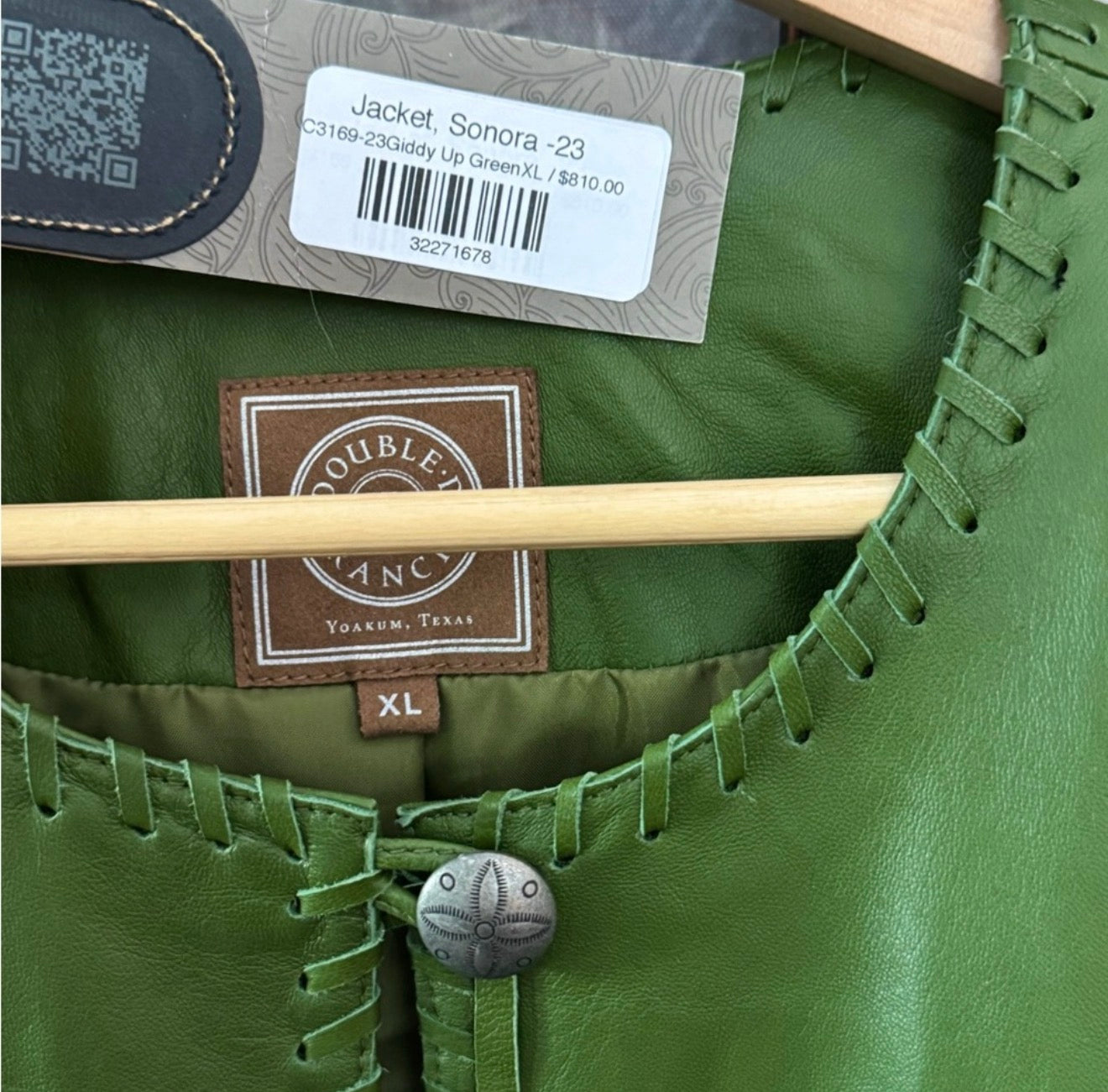 NEW • Double D Ranch Leather Jacket