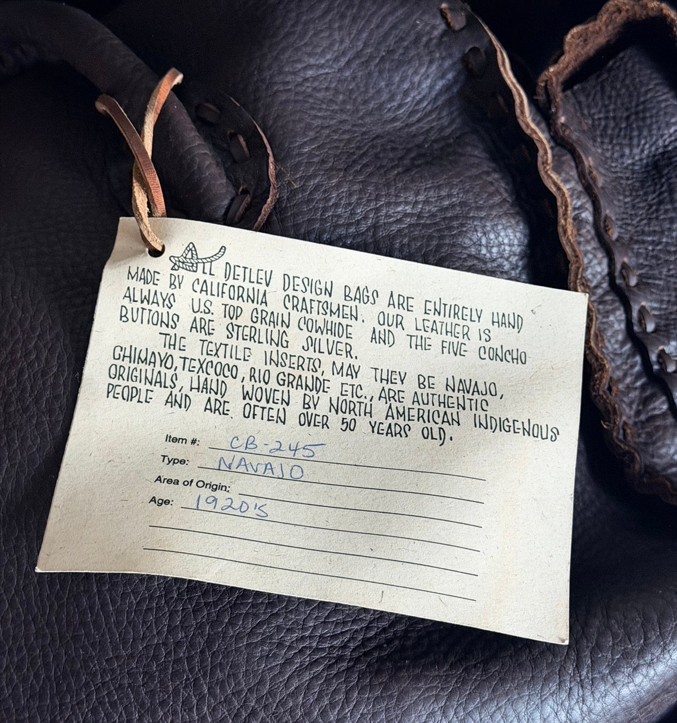 Vintage Weekend Tote